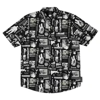 Universal Monsters Black & White Button-Up Shirt