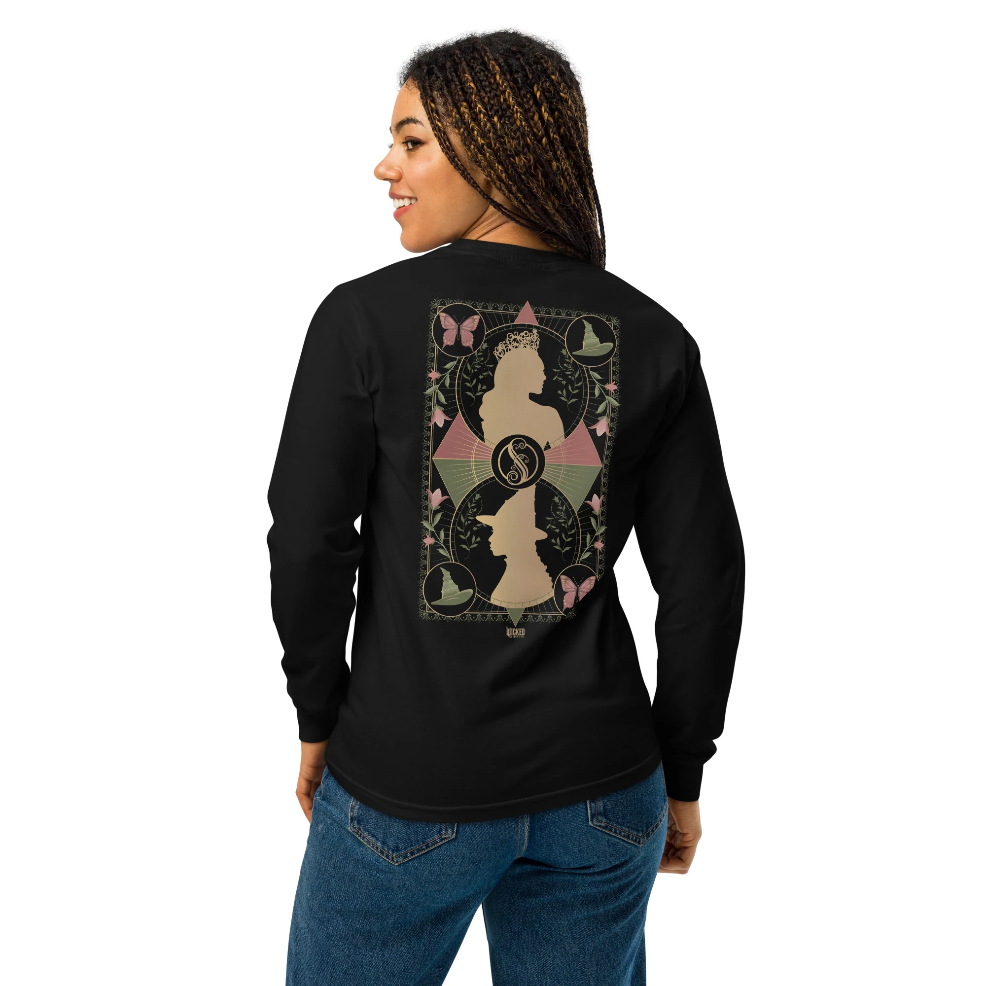 Wicked Enchanted Elements Elphaba & Glinda Long Sleeve T-Shirt 4 Wicked Enchanted Elements Elphaba & Glinda Long Sleeve T-Shirt