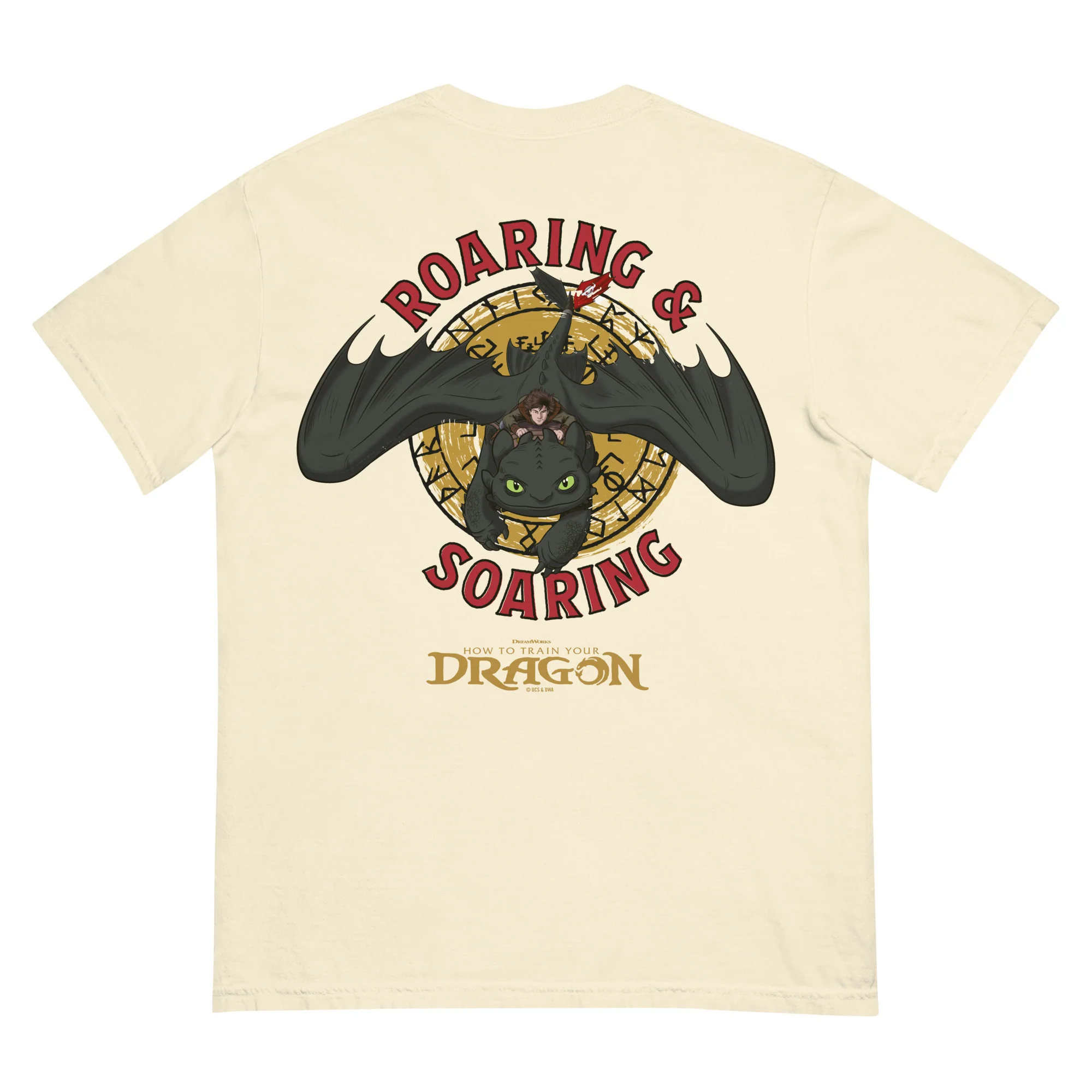 How to Train Your Dragon Roaring & Soaring Comfort Colors T-Shirt