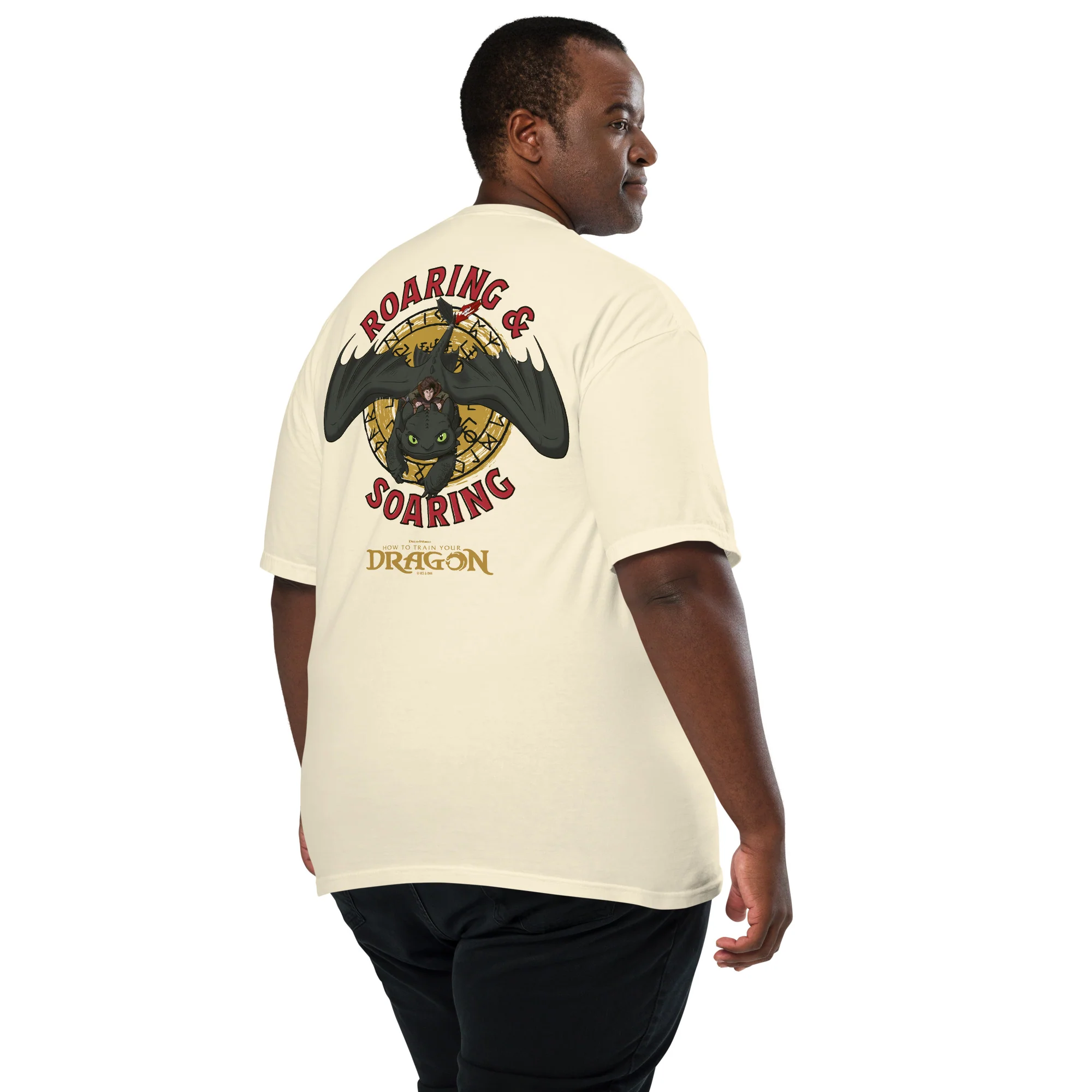 How to Train Your Dragon Roaring & Soaring Comfort Colors T-Shirt 5 How to Train Your Dragon Roaring & Soaring Comfort Colors T-Shirt