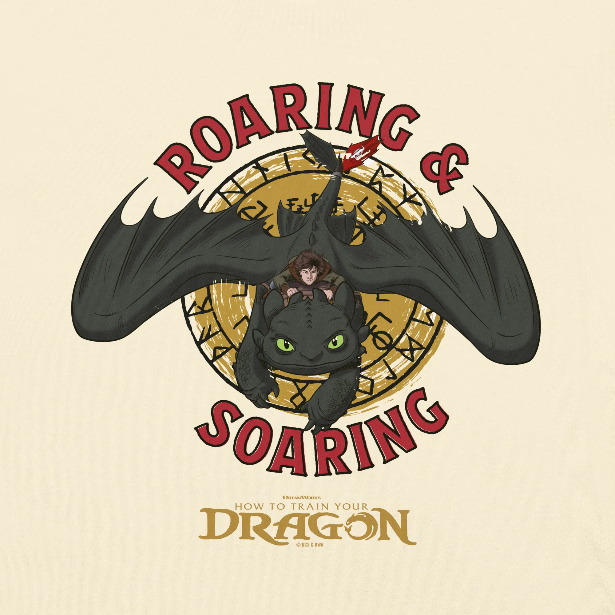 How to Train Your Dragon Roaring & Soaring Comfort Colors T-Shirt 6 How to Train Your Dragon Roaring & Soaring Comfort Colors T-Shirt