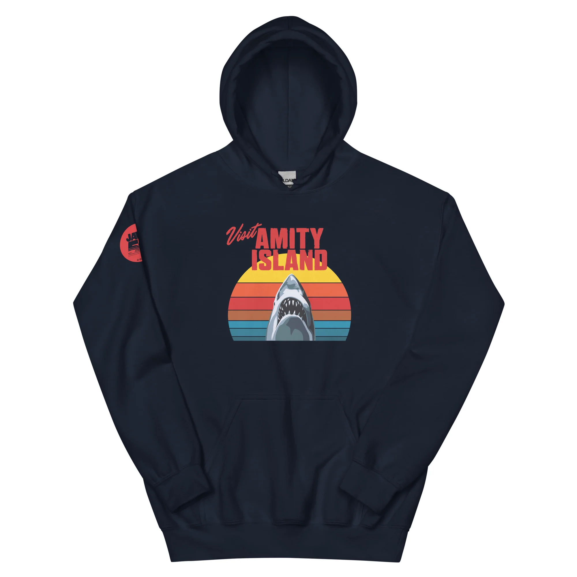 Jaws 50th Anniversary Visit Amity Island Hoodie