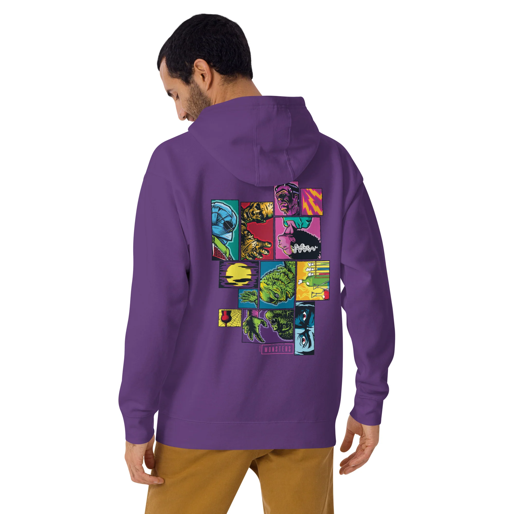 Universal Monsters Comic Book Hoodie 5 Universal Monsters Comic Book Hoodie