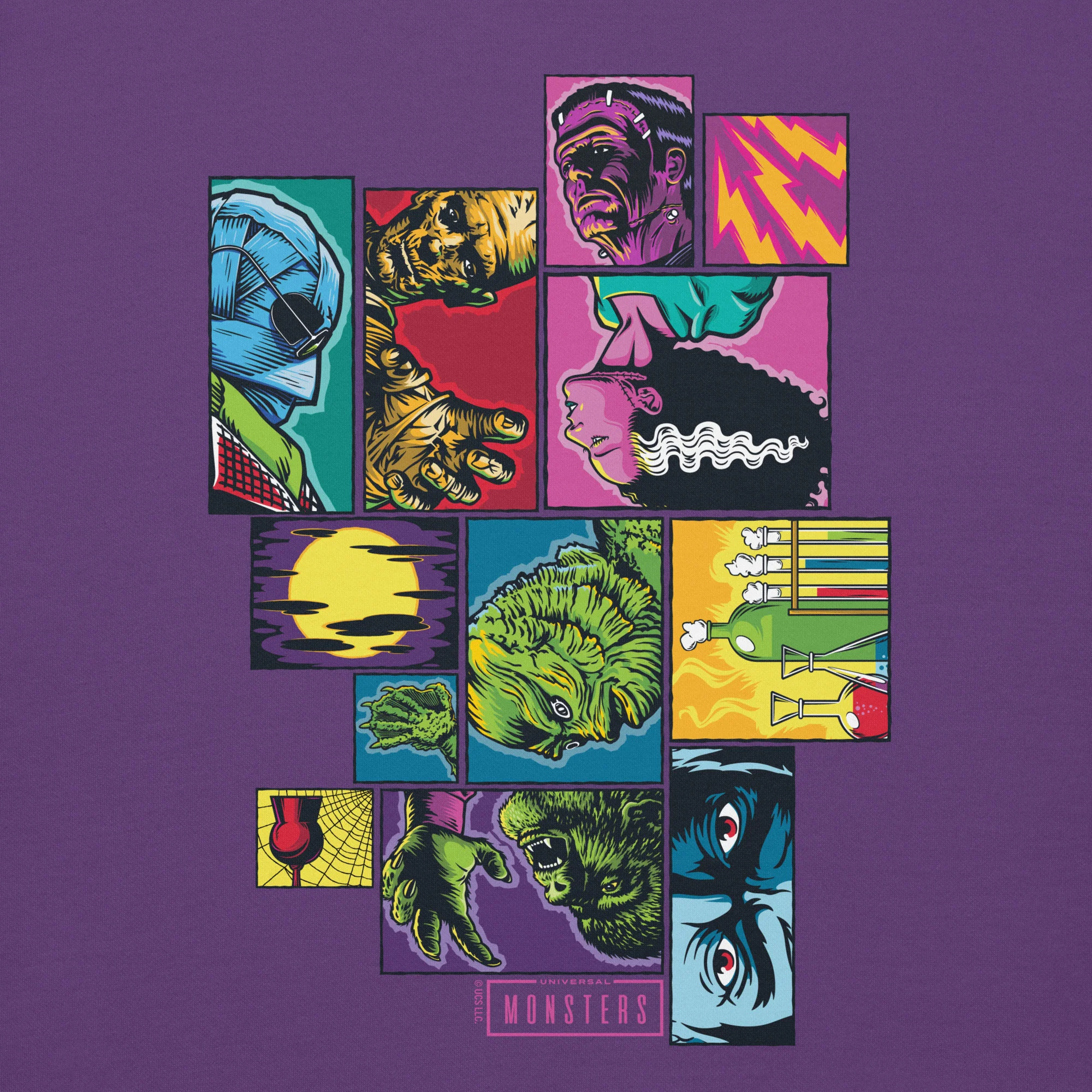 Universal Monsters Comic Book Hoodie 6 Universal Monsters Comic Book Hoodie