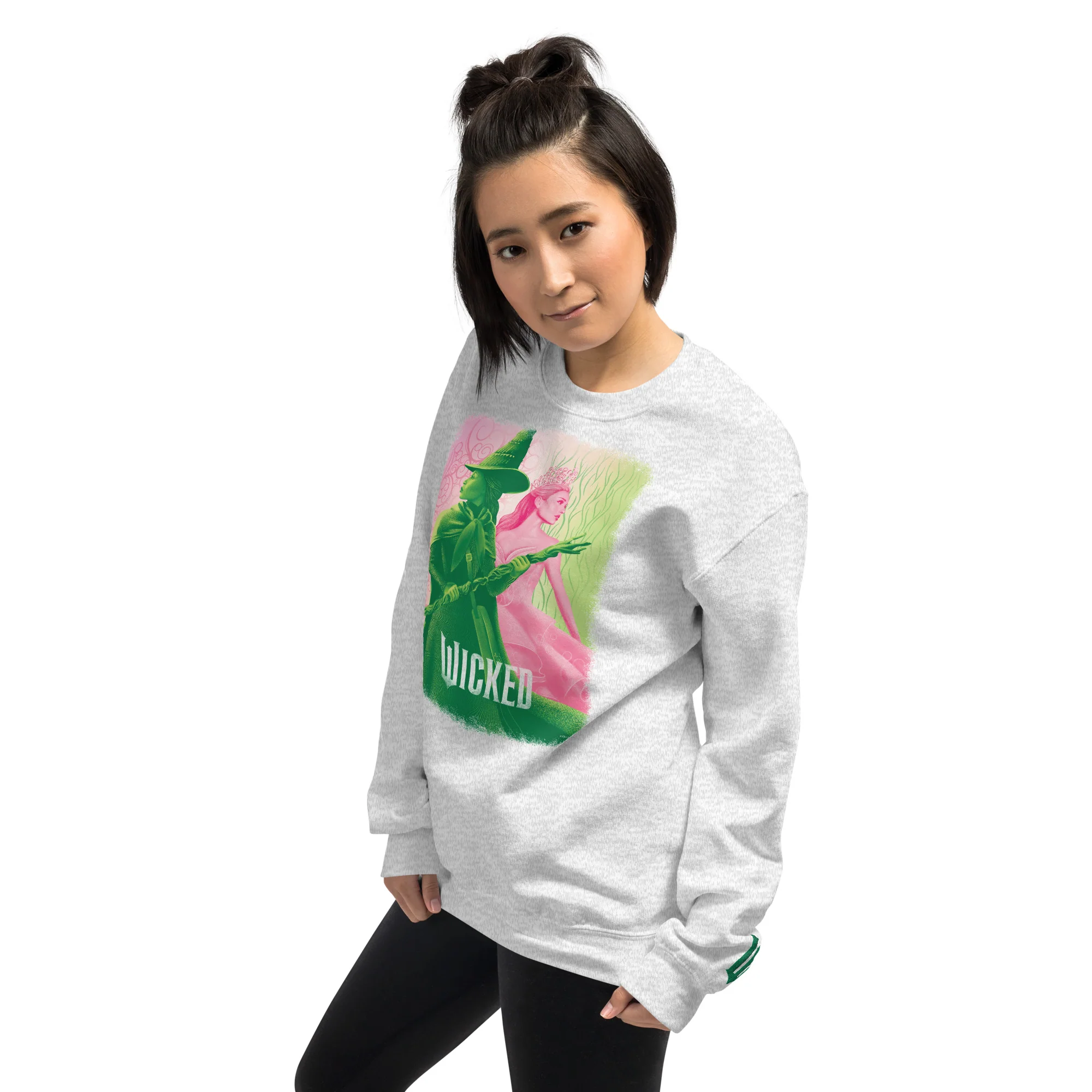 Wicked Elphaba & Glinda Crewneck Sweatshirt