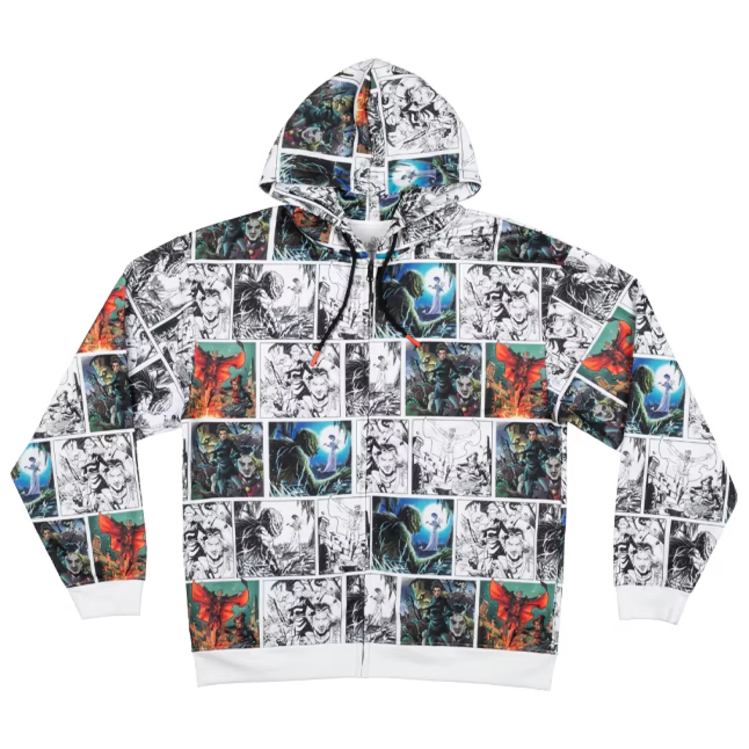 Universal Monsters Dark Universe Monsters Comic Strip Hoodie