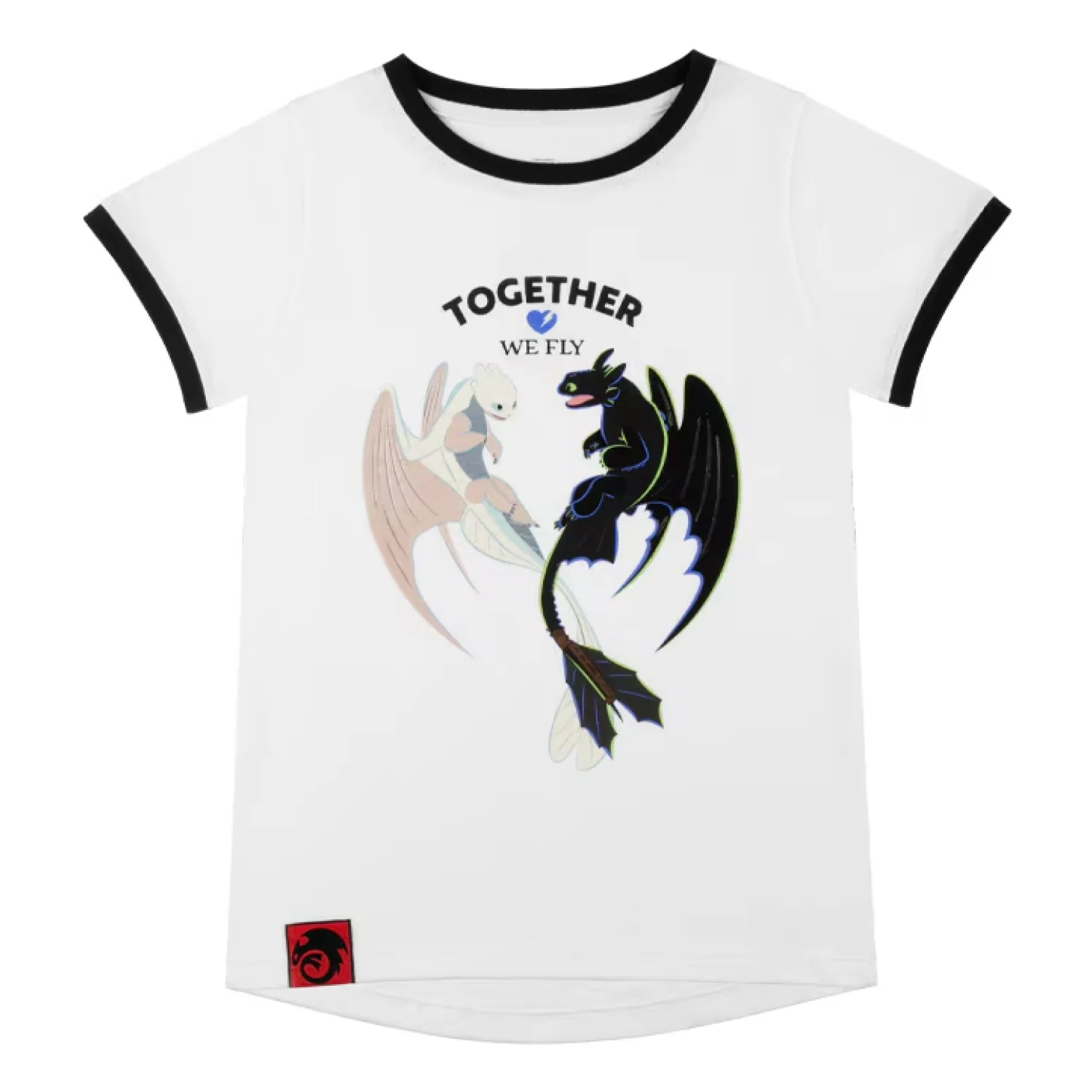 How To Train Your Dragon Toothless Family "Together We Fly" Youth T-Shirt