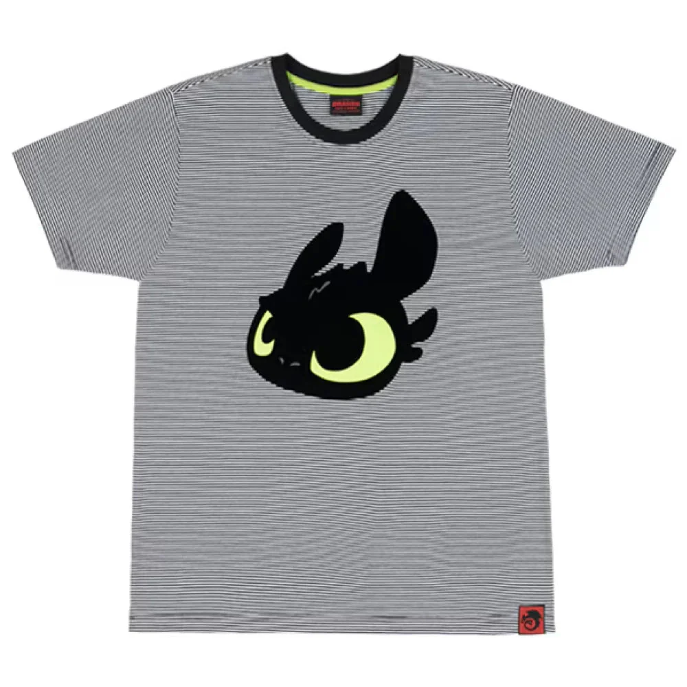 How To Train Your Dragon Toothless Striped T-Shirt