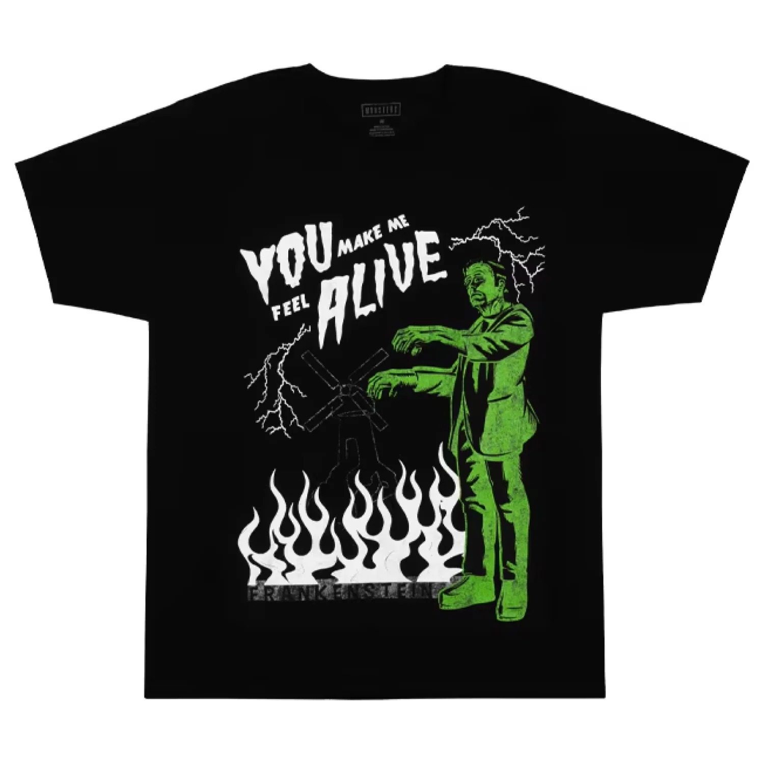Universal Monsters Frankenstein You Make Me Feel Alive T-Shirt 2 Universal Monsters Frankenstein You Make Me Feel Alive T-Shirt