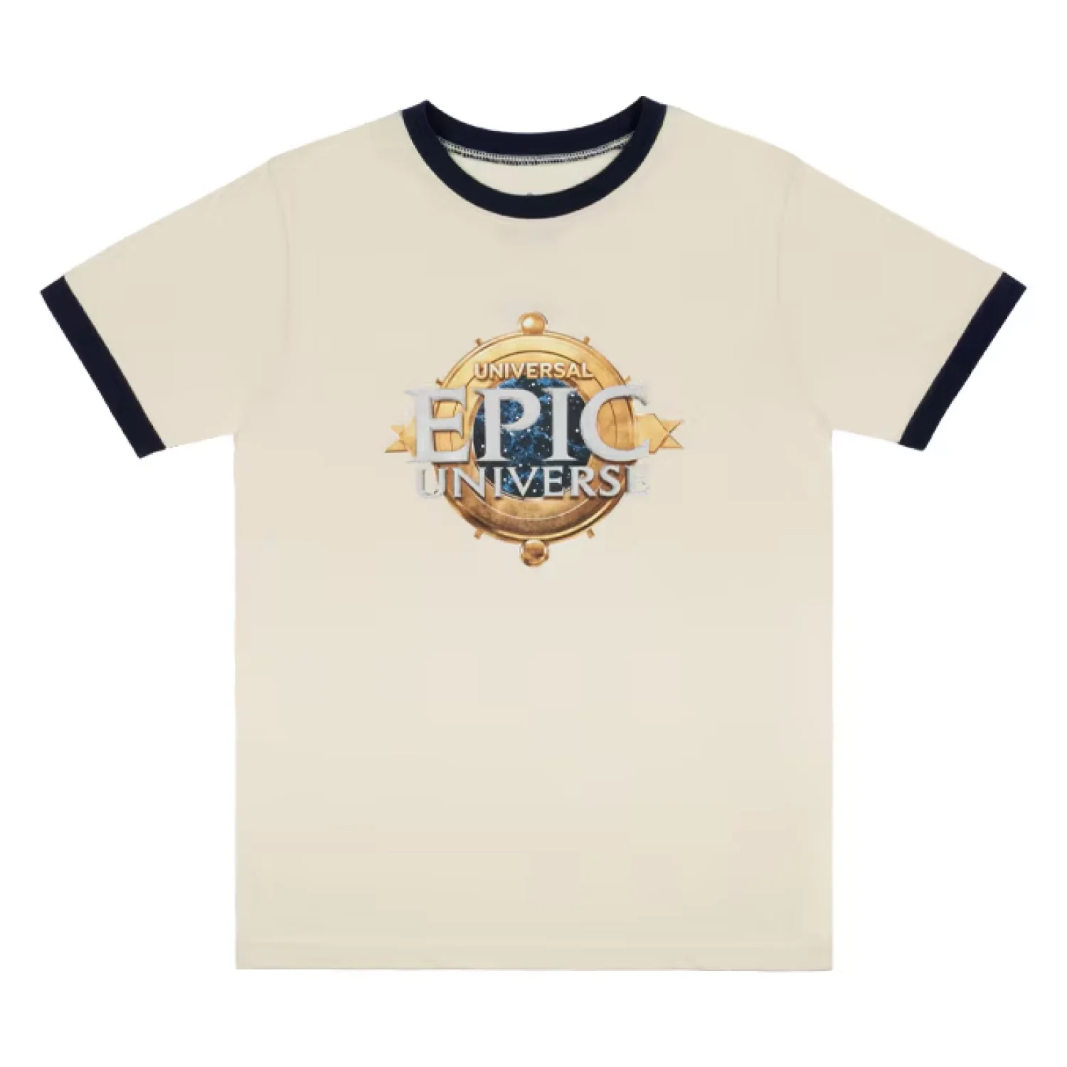 Epic Universe Emblem Youth Ringer T-Shirt