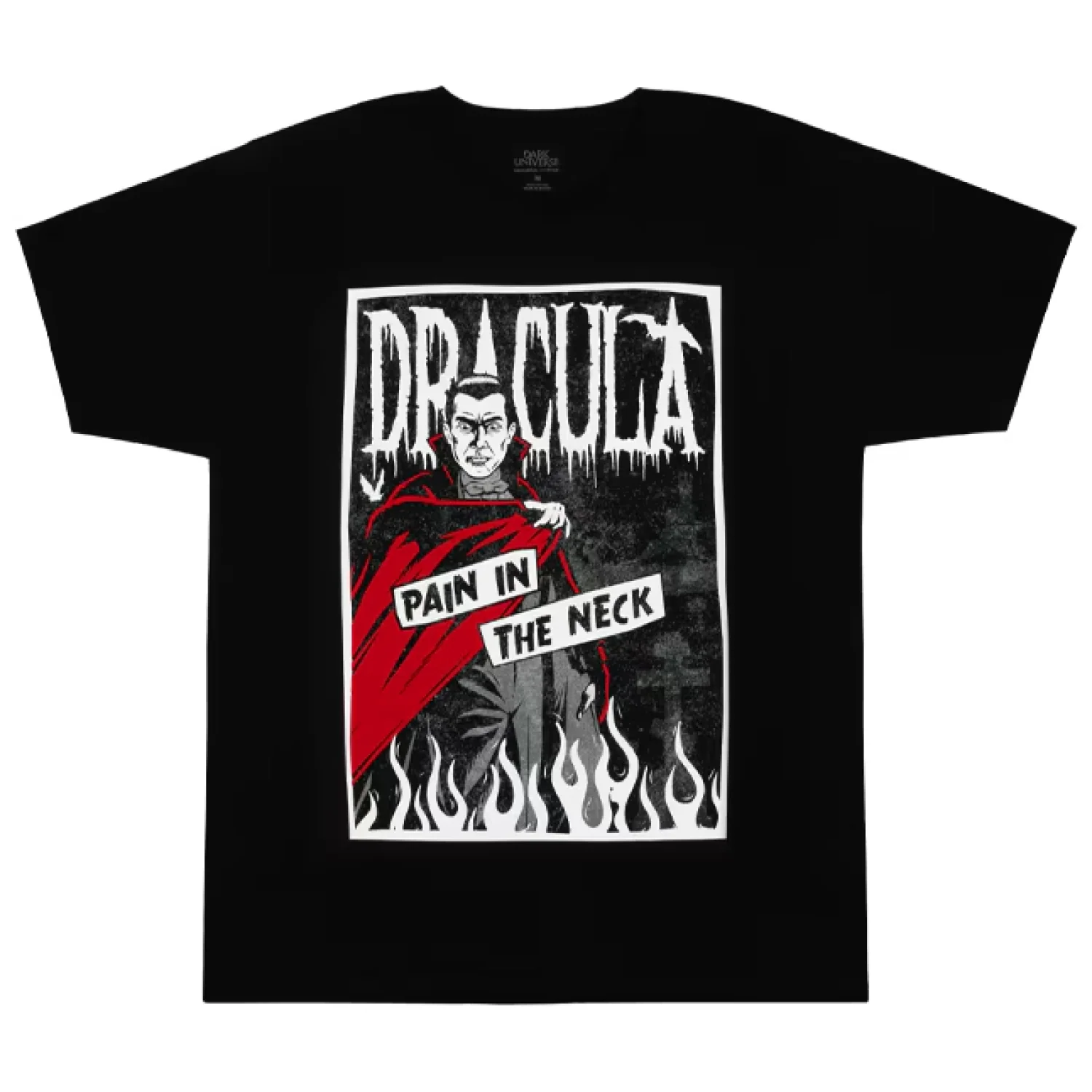 Universal Monsters Dracula Pain In The Neck T-Shirt 4 Universal Monsters Dracula Pain In The Neck T-Shirt