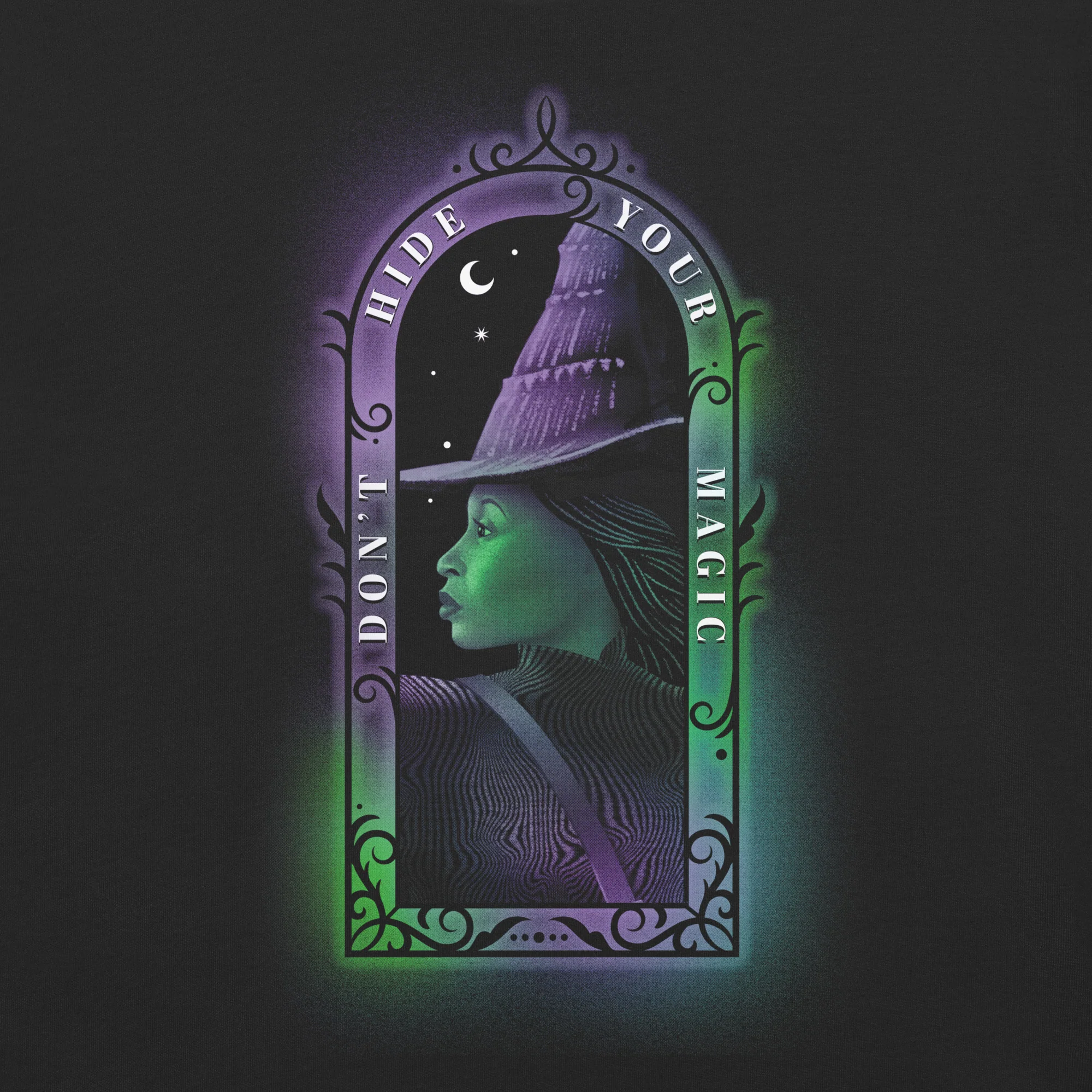 Wicked Don't Hide Your Magic Comfort Colors T-Shirt 4 Wicked Don't Hide Your Magic Comfort Colors T-Shirt