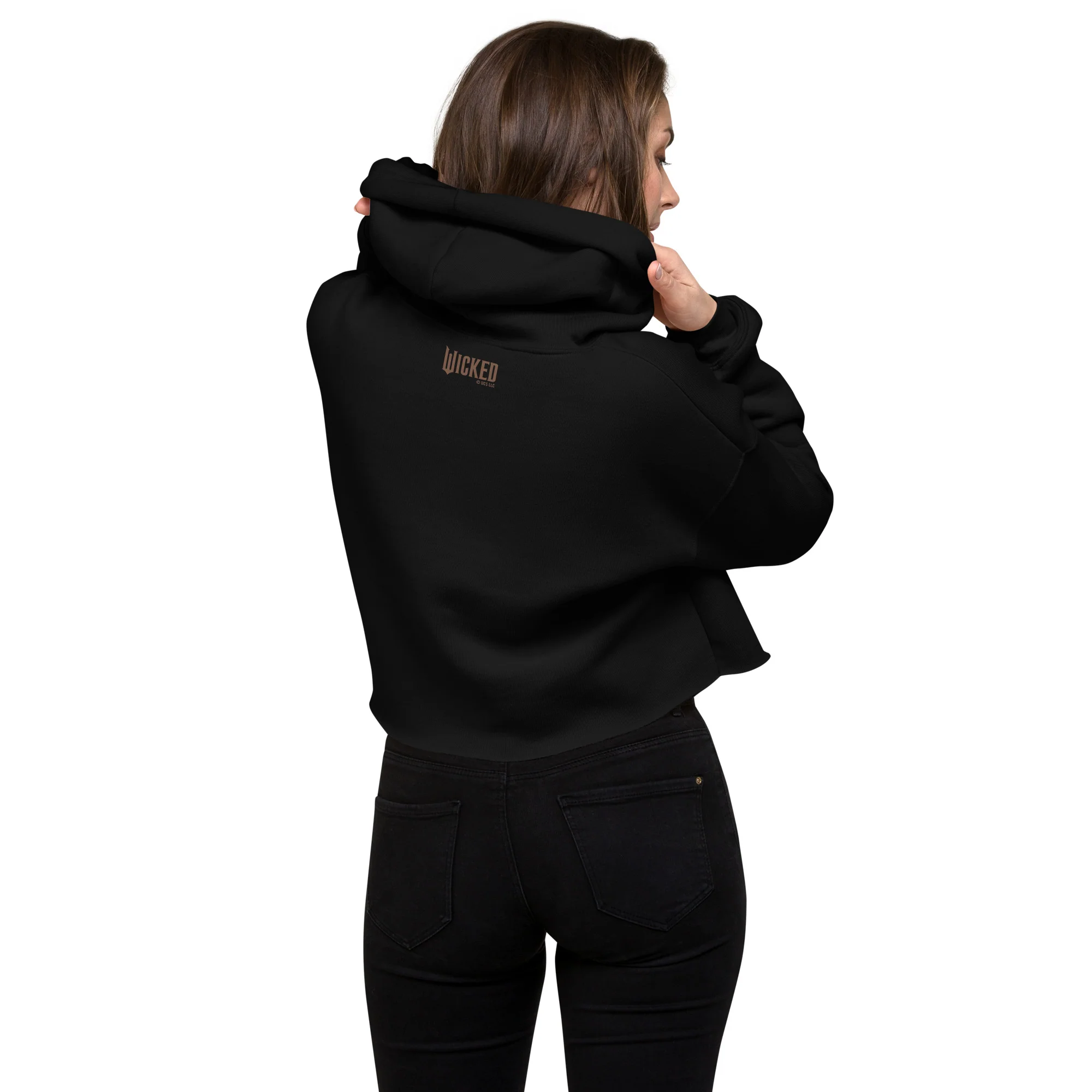 Wicked: For Good Cropped Hoodie "I Feel Wicked" 4 Wicked: For Good Cropped Hoodie "I Feel Wicked"