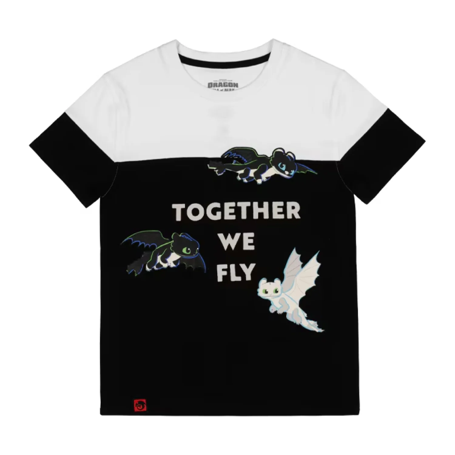 How To Train Your Dragon Nightlights "Together We Fly" Youth T-Shirt