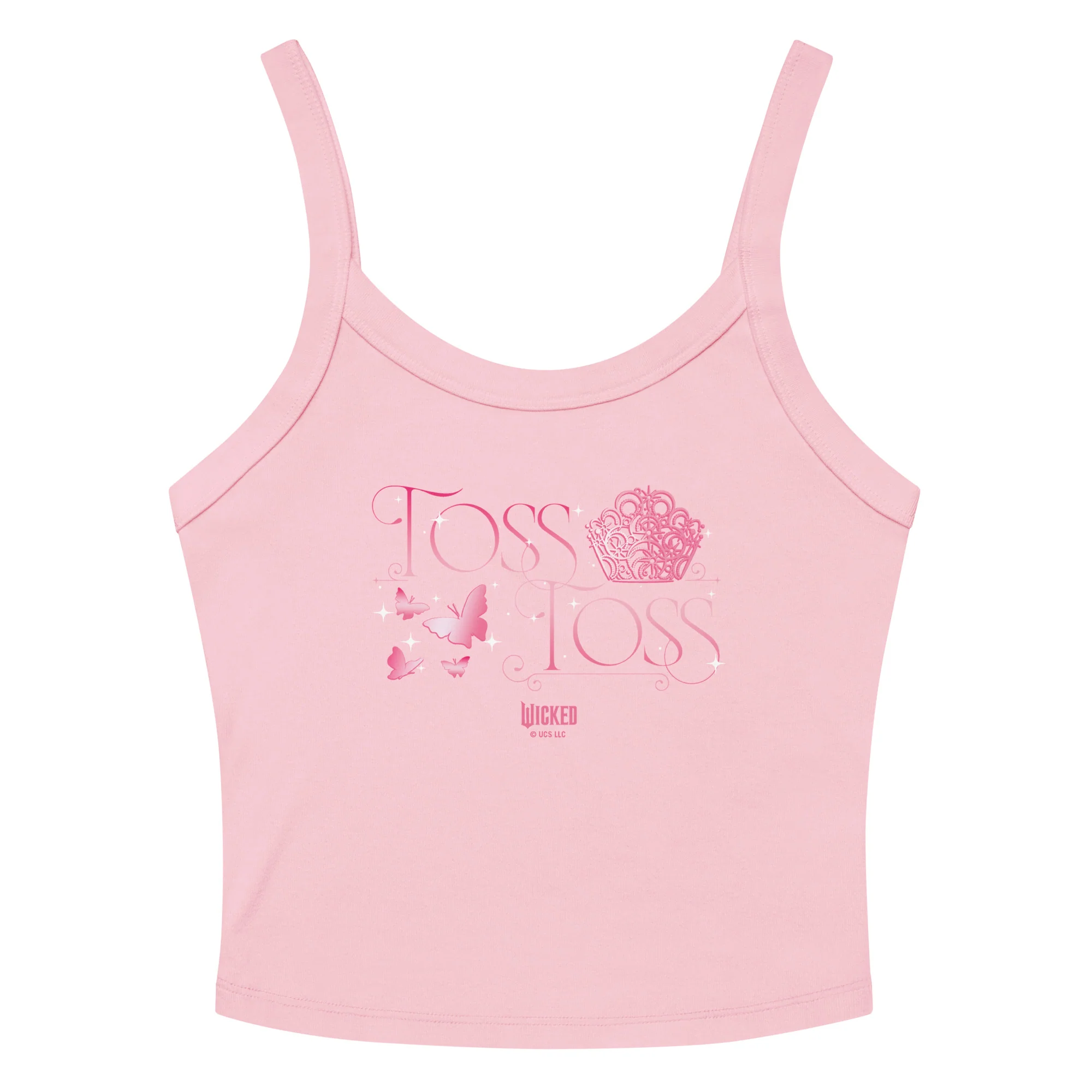Wicked Glinda Toss Toss Women's Micro-Rib Tank Top