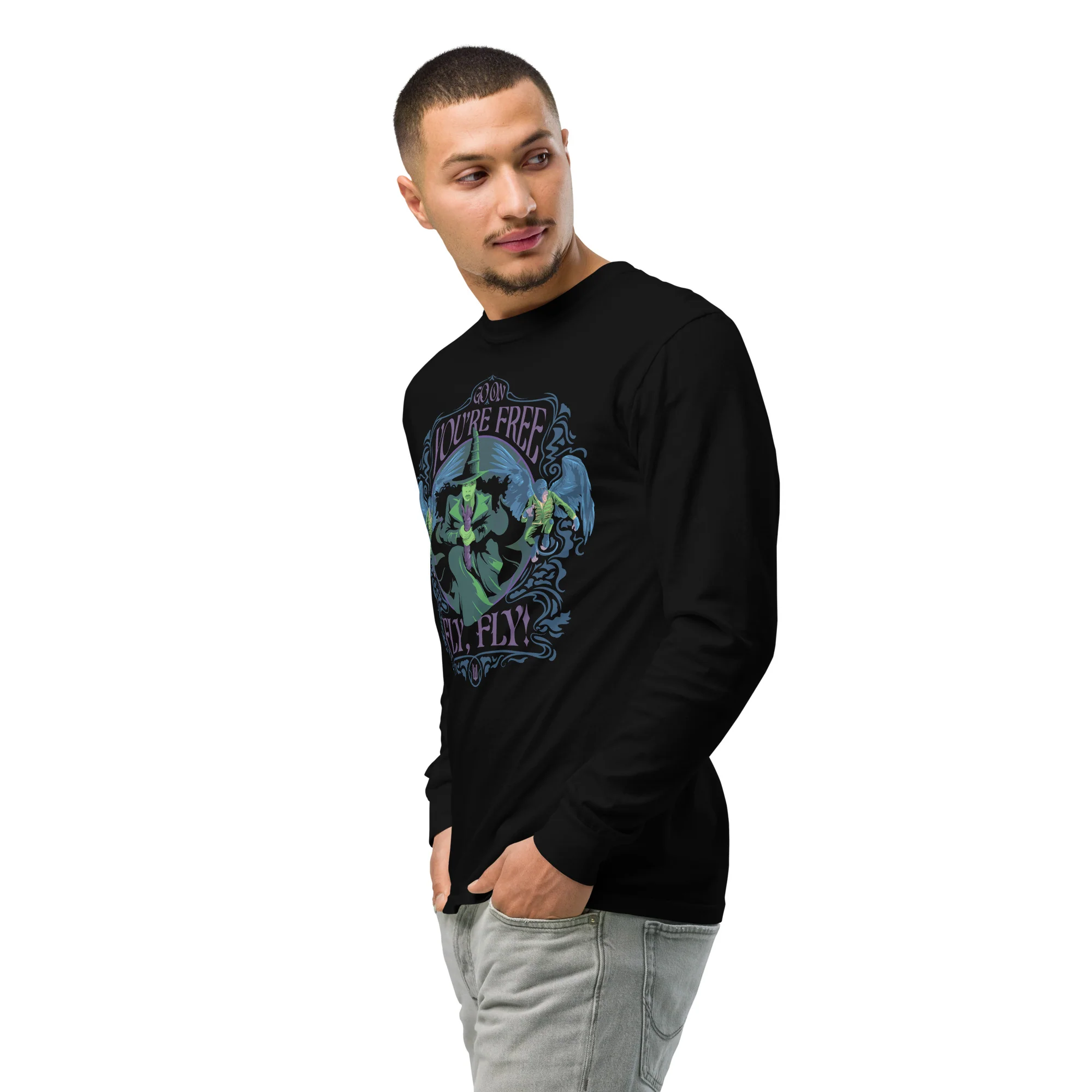 Wicked: For Good Long Sleeve T-Shirt "You're Free" 2 Wicked: For Good Long Sleeve T-Shirt "You're Free"
