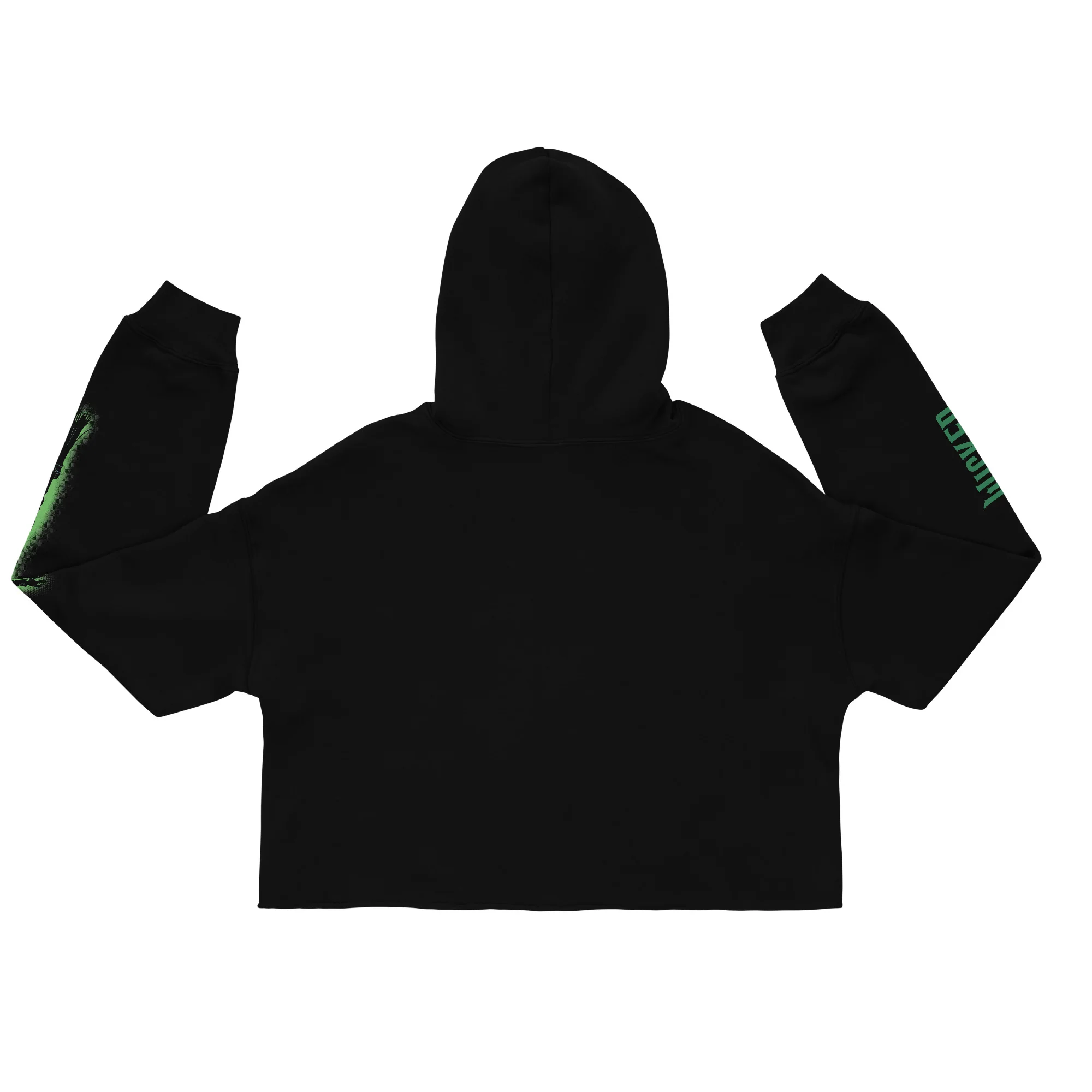 Wicked Not Your Basic Witch Women's Cropped Hoodie