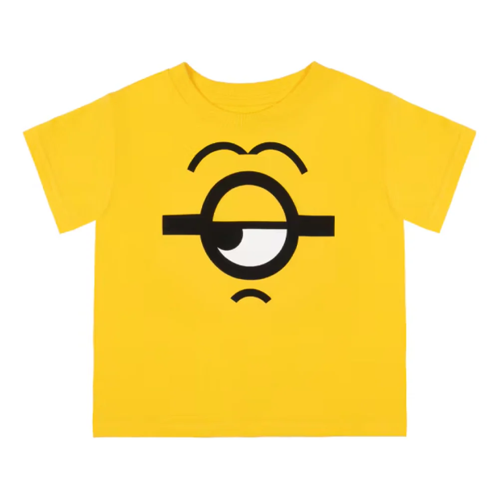 Despicable Me One Eye Minion Face Youth T-Shirt 4 Despicable Me One Eye Minion Face Youth T-Shirt