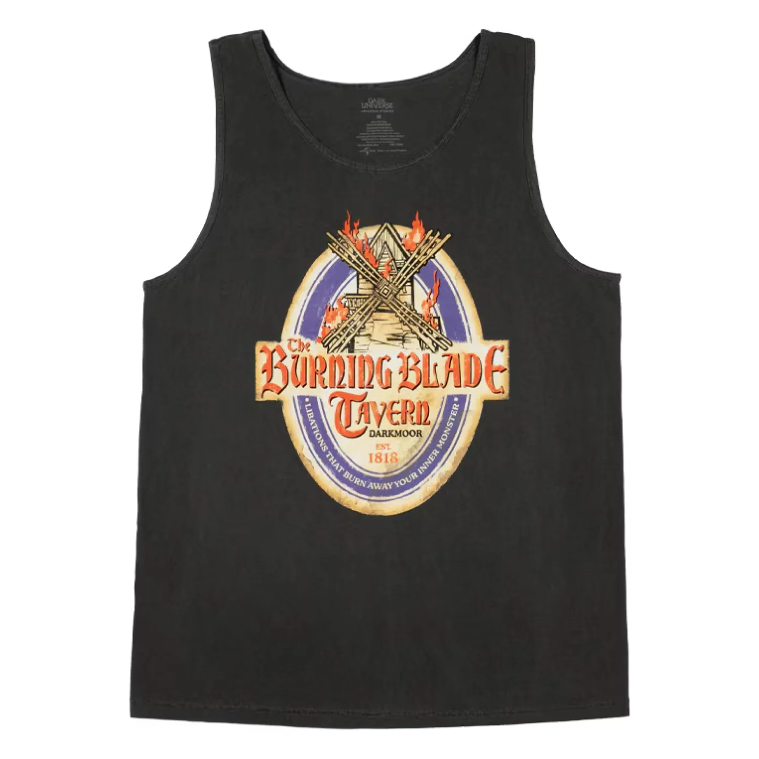 Universal Classic Monsters The Burning Blade Tavern Tank Top