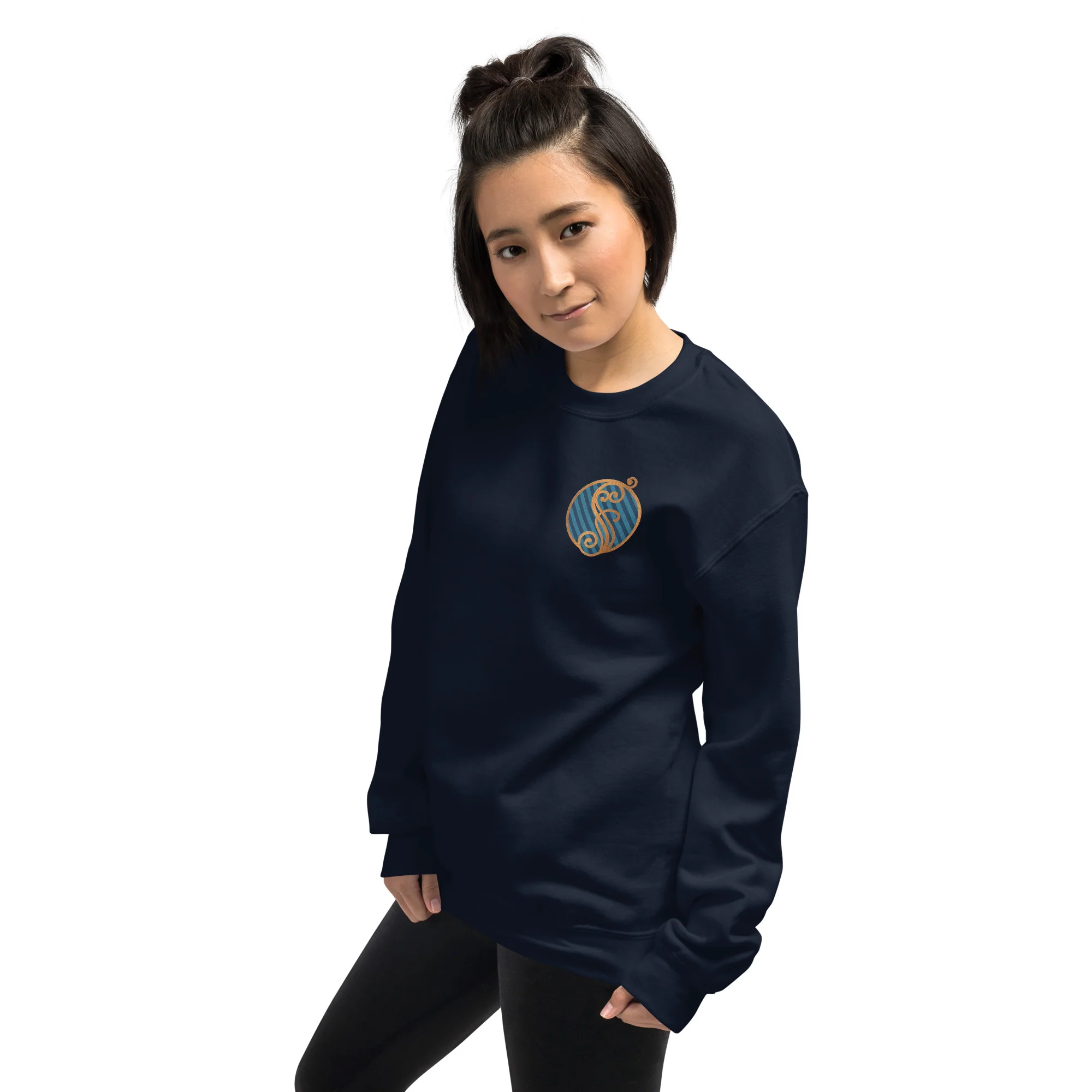 Wicked Shiz Seal Embroidered Crewneck Sweatshirt