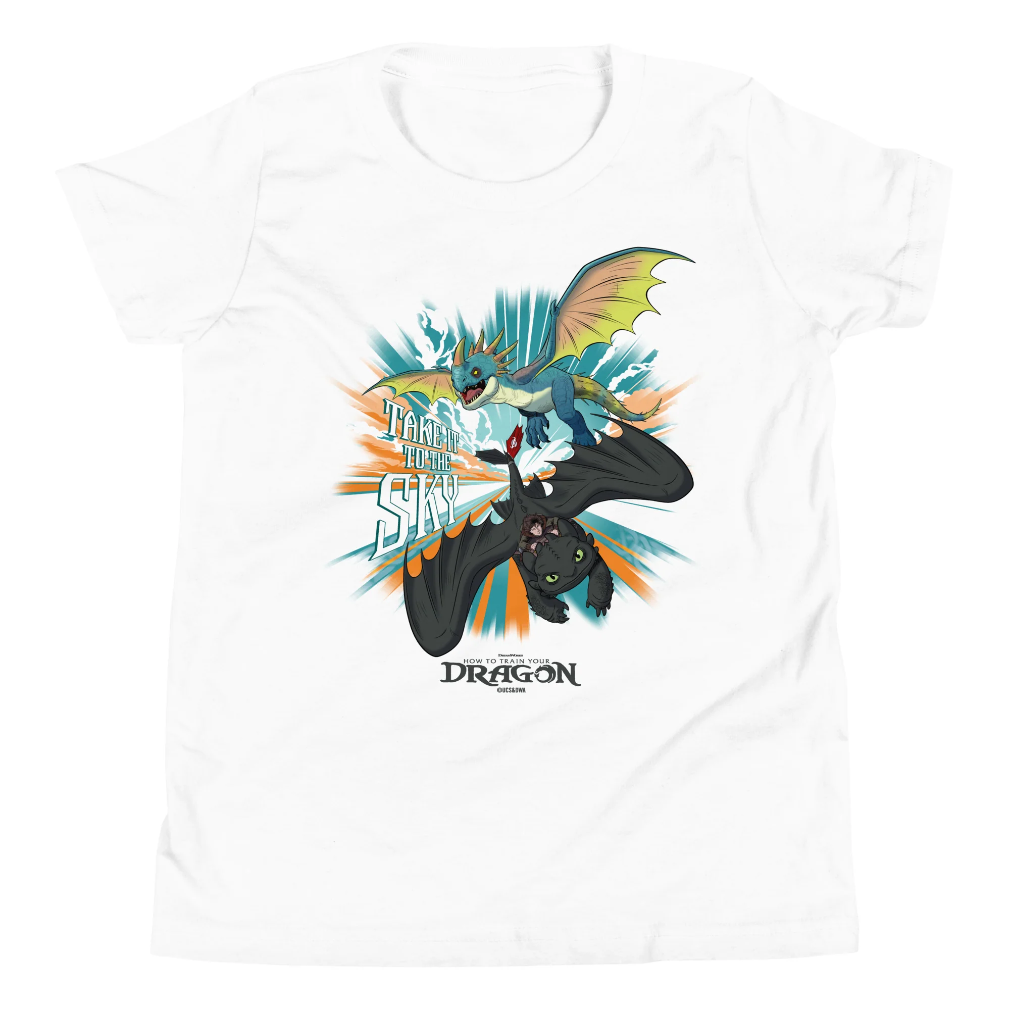 How to Train Your Dragon Take It To The Sky Youth T-Shirt