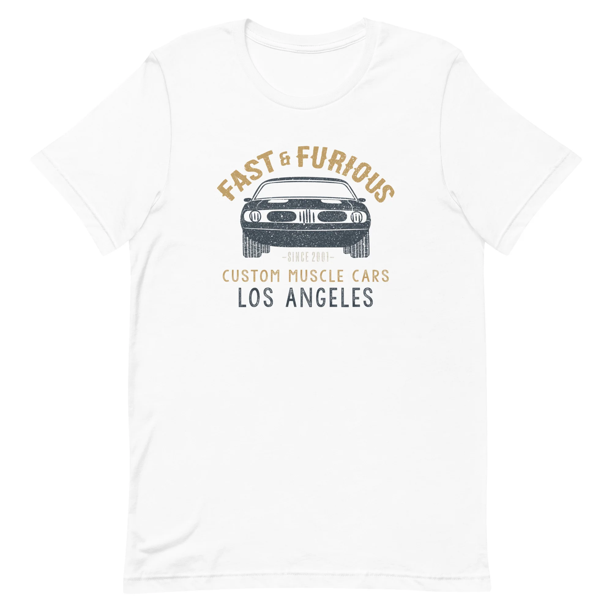 Fast & Furious Custom Muscle Cars T-Shirt 6 Fast & Furious Custom Muscle Cars T-Shirt