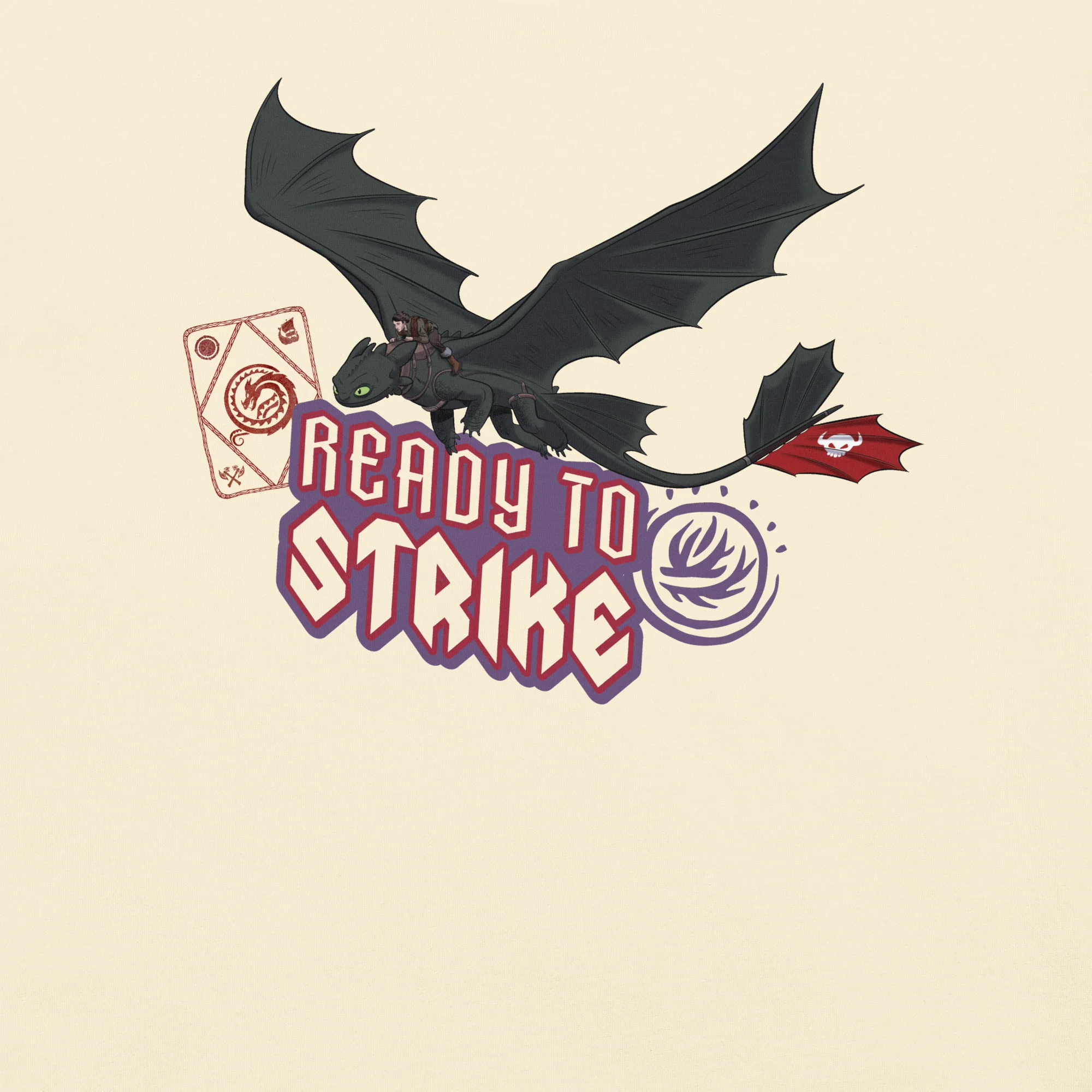 How to Train Your Dragon Ready to Strike Comfort Colors T-Shirt 4 How to Train Your Dragon Ready to Strike Comfort Colors T-Shirt