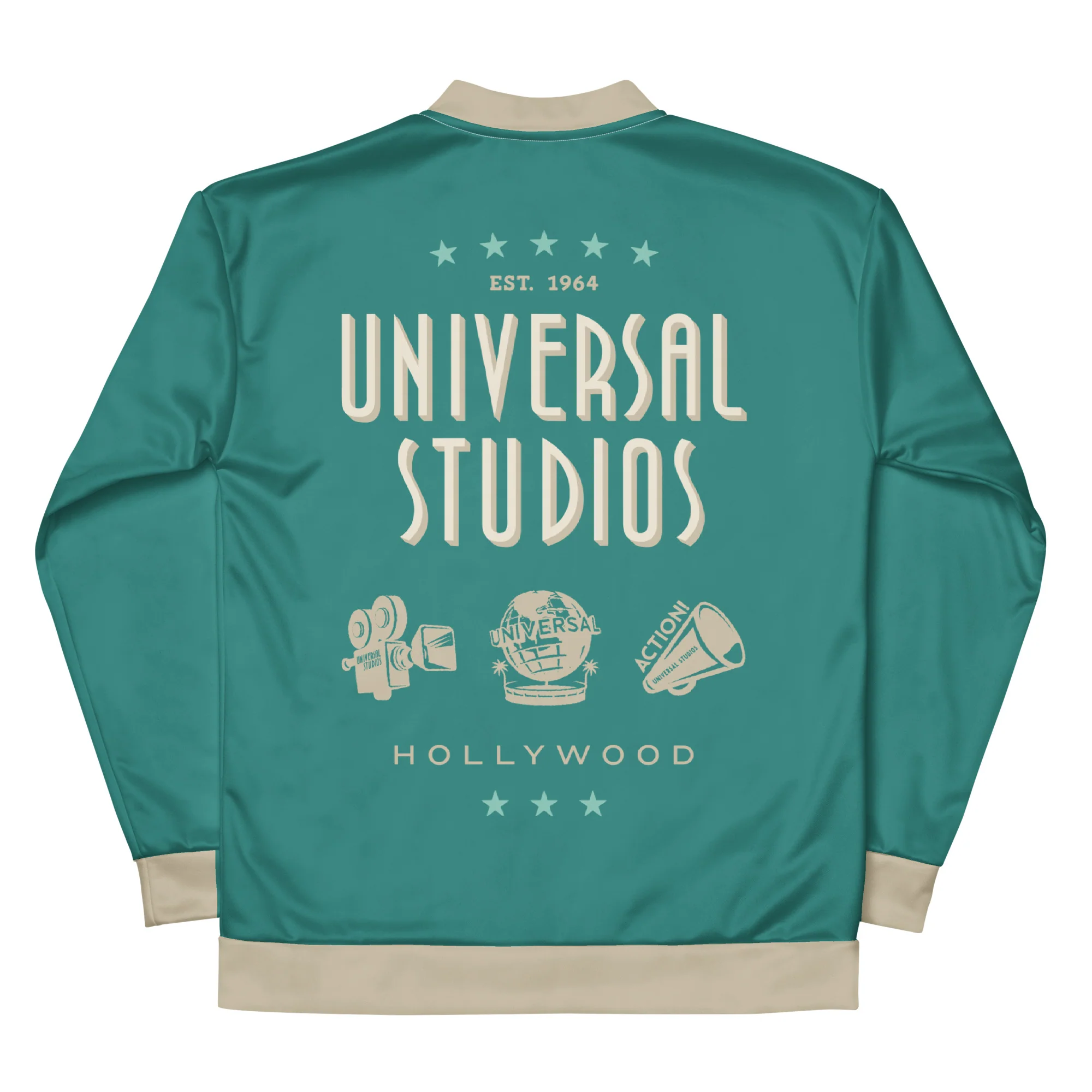 Universal Studios Hollywood Retro Bomber Jacket 2 Universal Studios Hollywood Retro Bomber Jacket