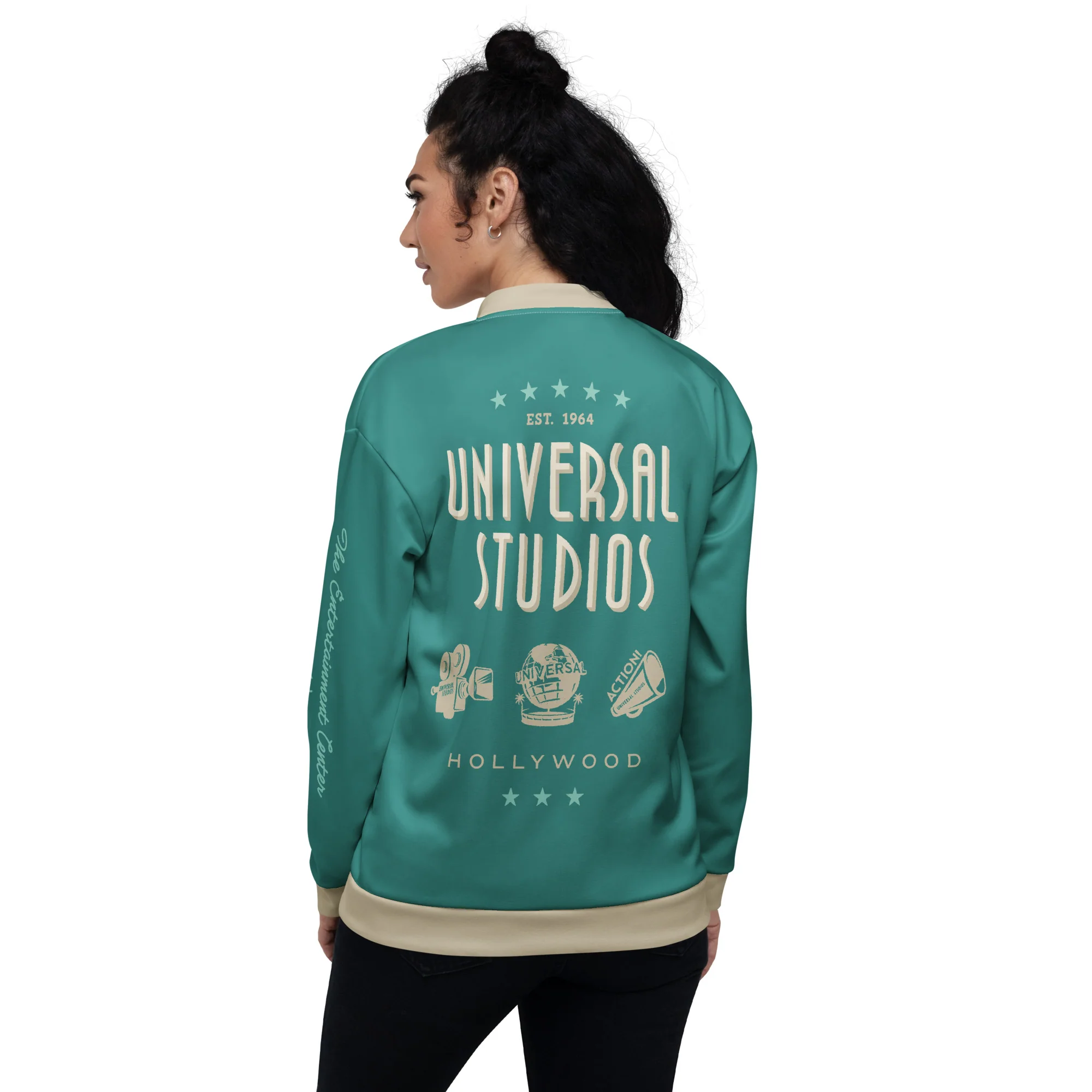 Universal Studios Hollywood Retro Bomber Jacket 4 Universal Studios Hollywood Retro Bomber Jacket