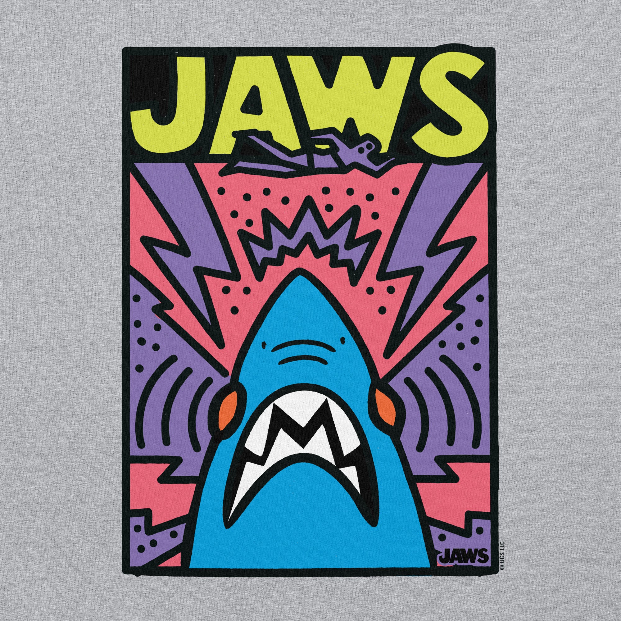 Jaws Movie Poster Doodle Hoodie