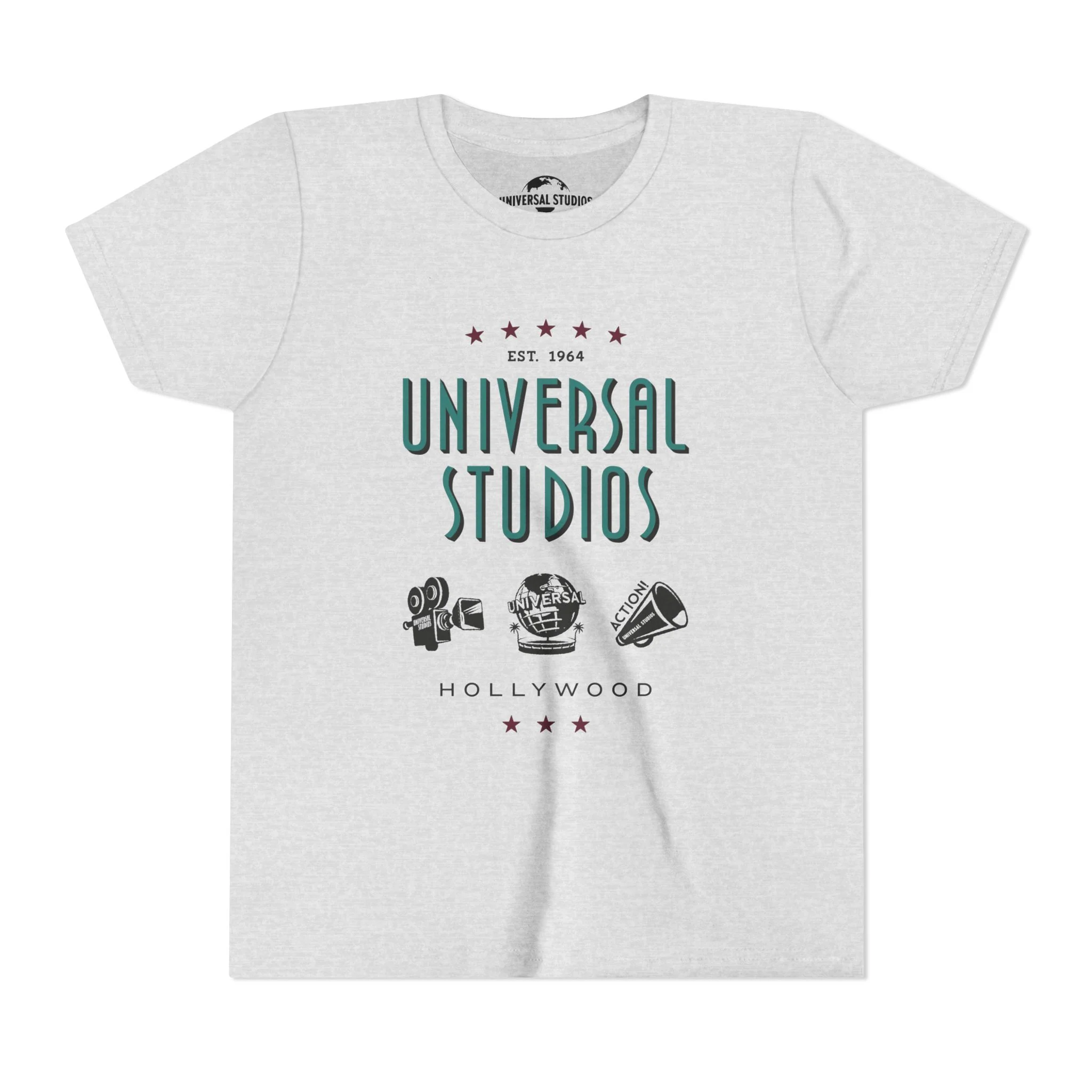 Universal Studios Hollywood Icons Youth T-Shirt 6 Universal Studios Hollywood Icons Youth T-Shirt