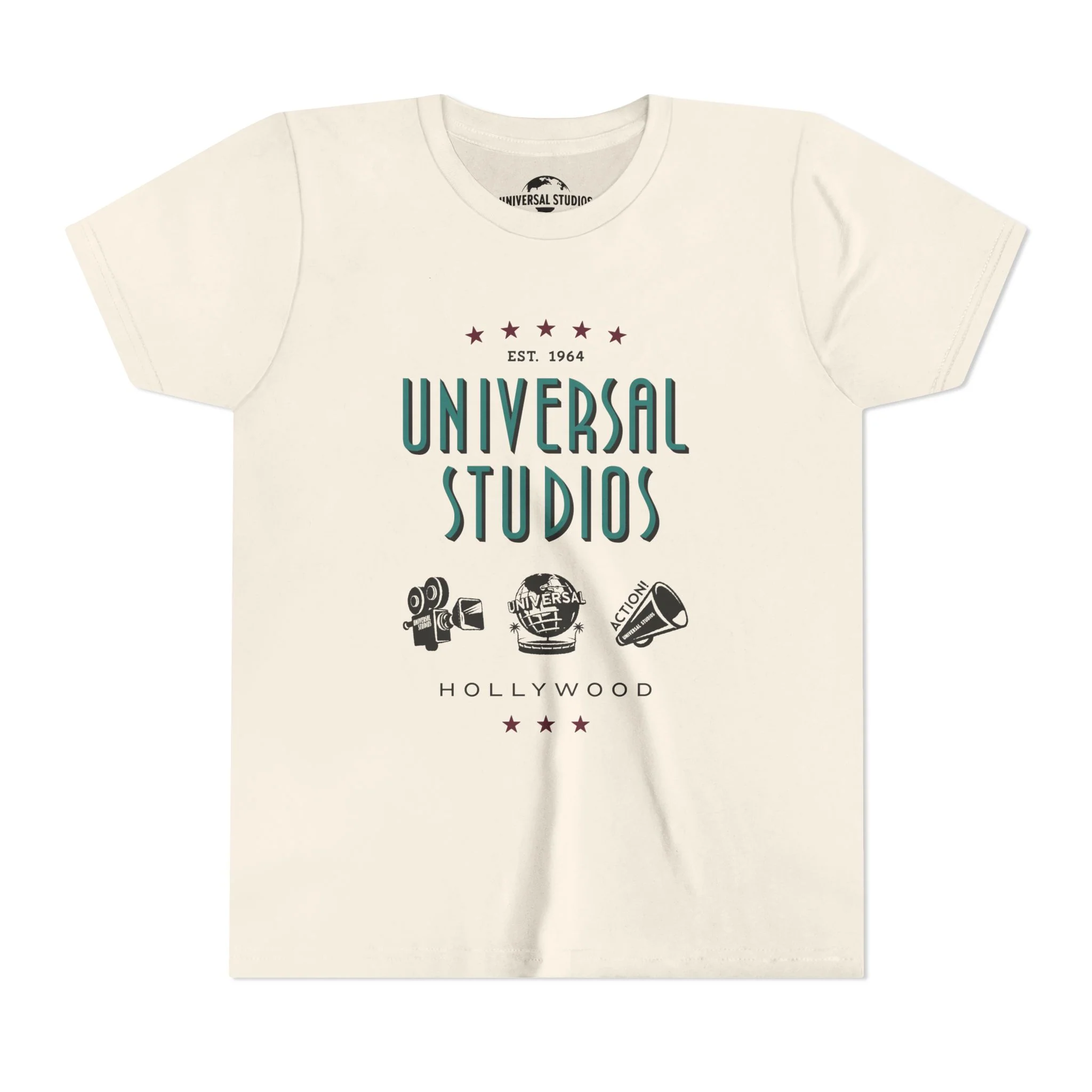 Universal Studios Hollywood Icons Youth T-Shirt 7 Universal Studios Hollywood Icons Youth T-Shirt