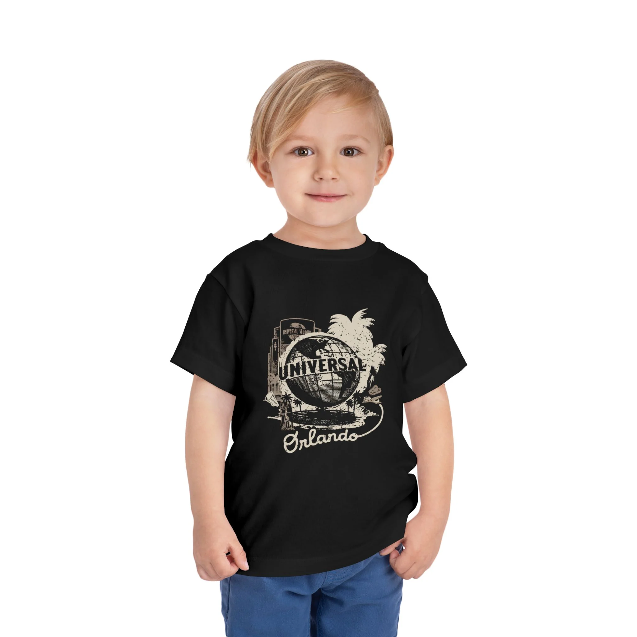 Universal Orlando Resort Globe Toddler T-Shirt 2 Universal Orlando Resort Globe Toddler T-Shirt