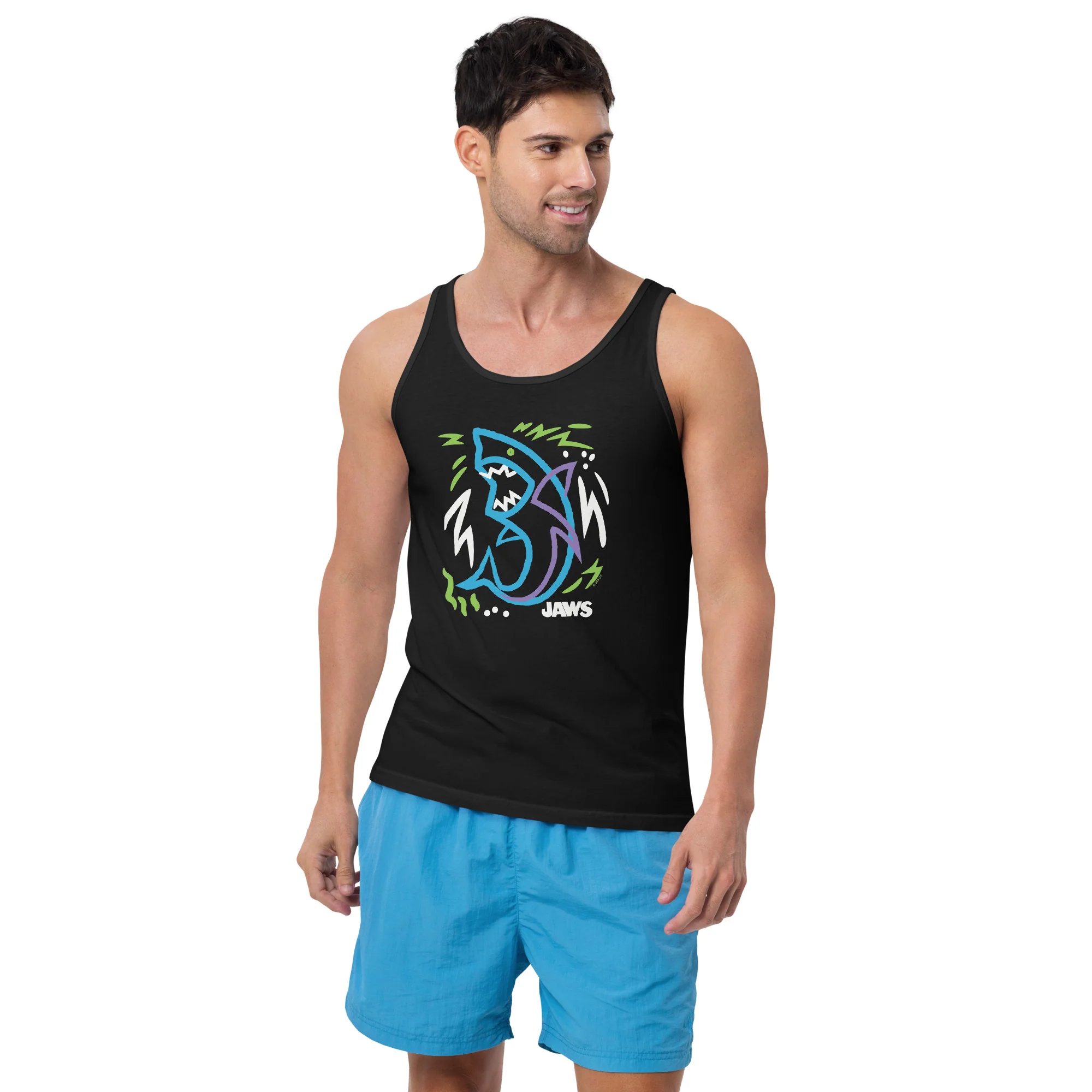 Jaws Doodle Tank Top