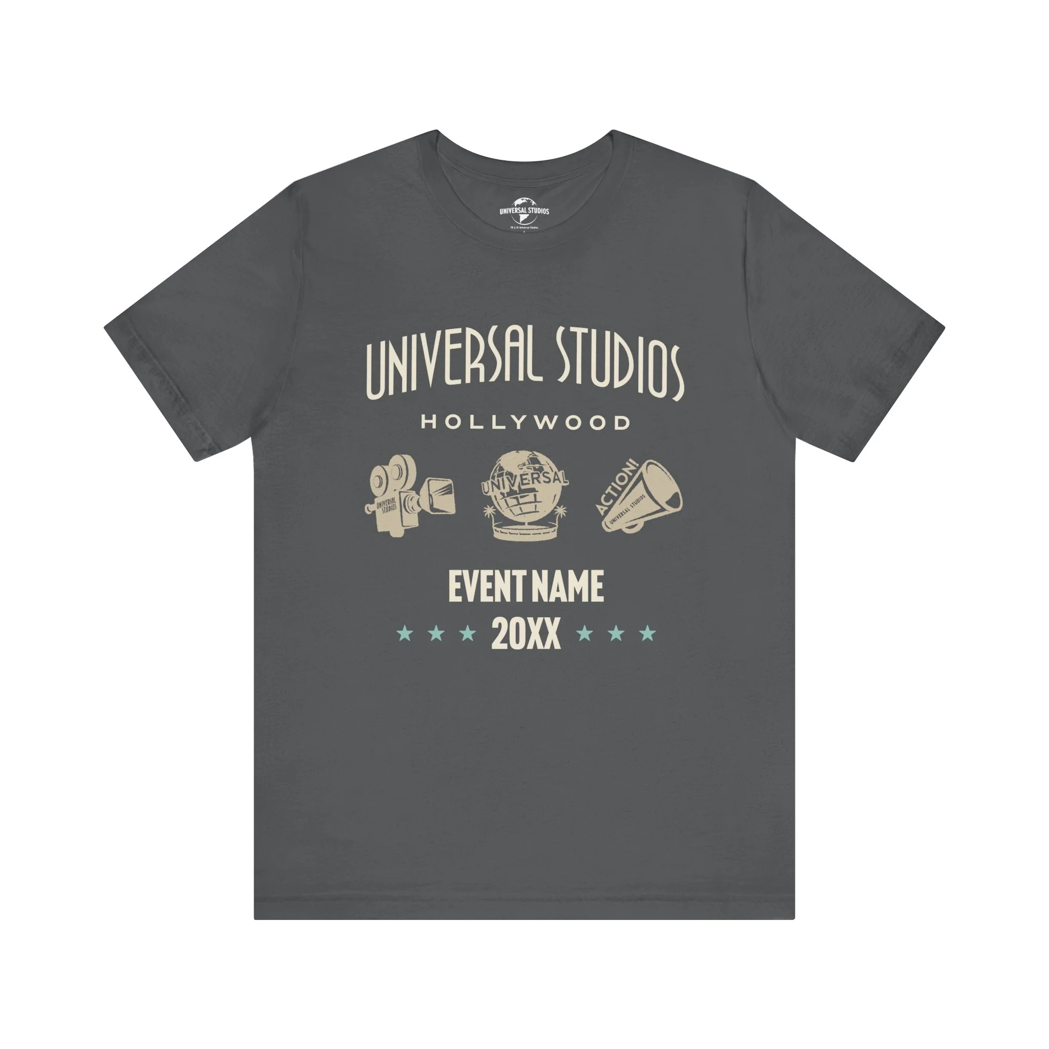Universal Studios Hollywood Icons Personalized T-Shirt