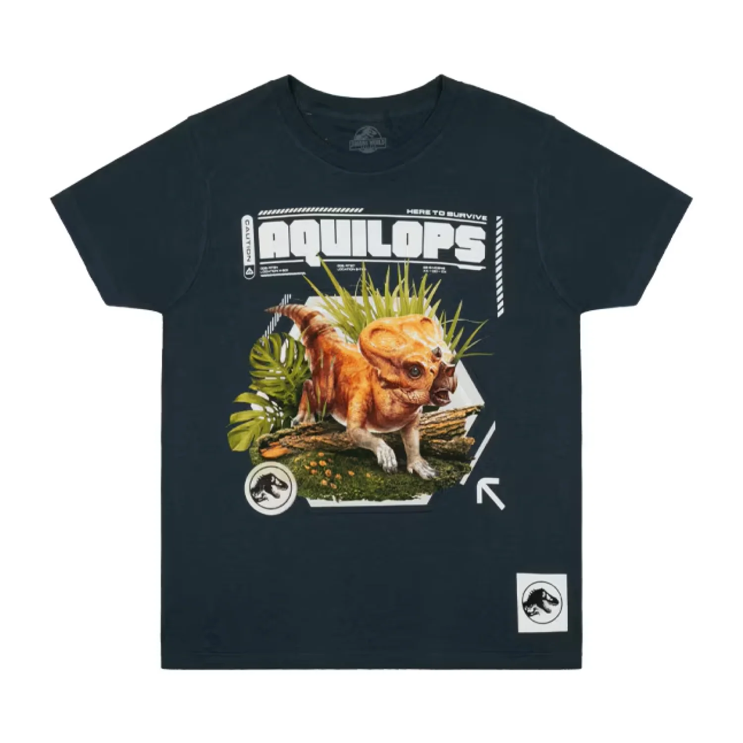 Jurassic World Rebirth Aquilops Youth T-Shirt