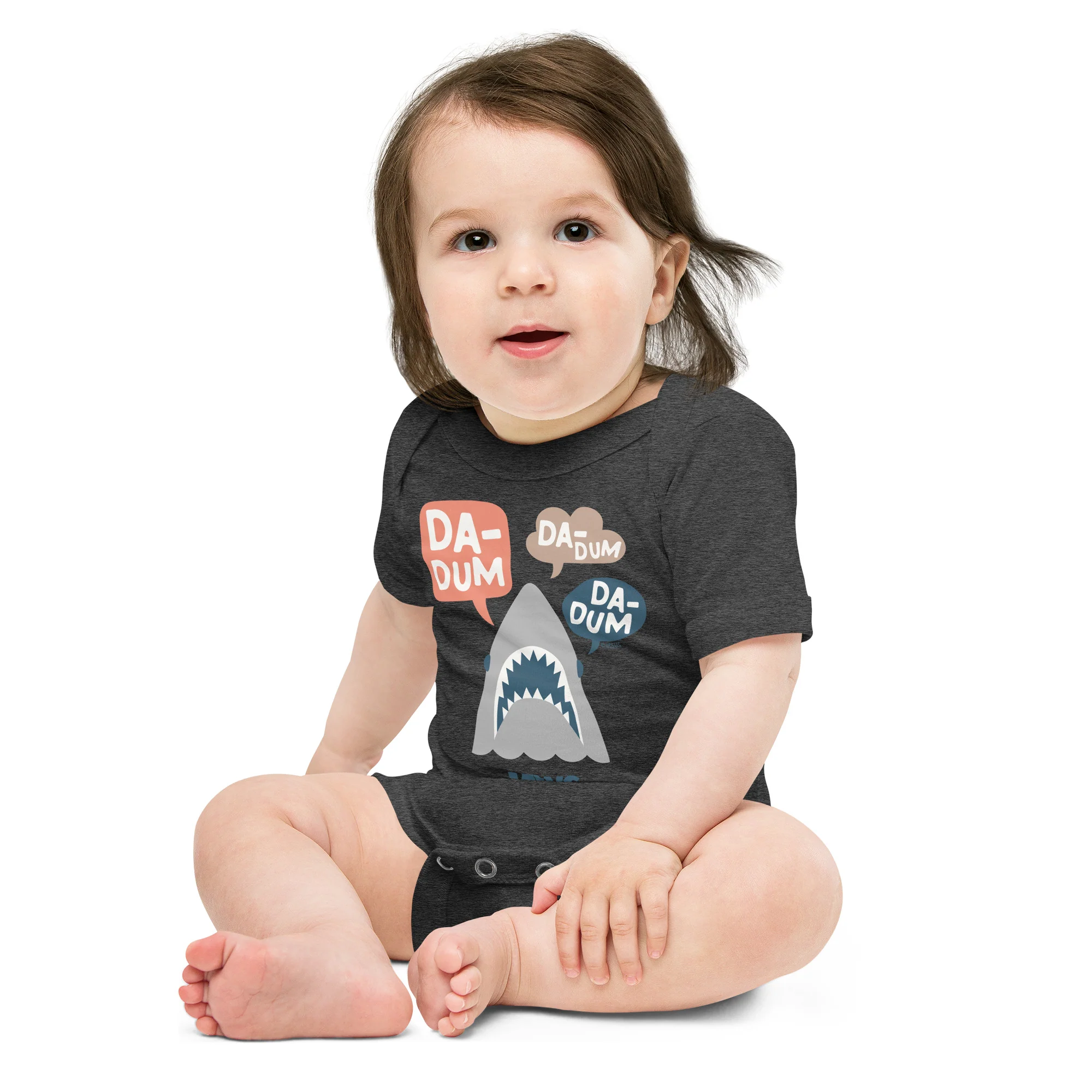 Jaws Da-Dum Baby Bodysuit 2 Jaws Da-Dum Baby Bodysuit
