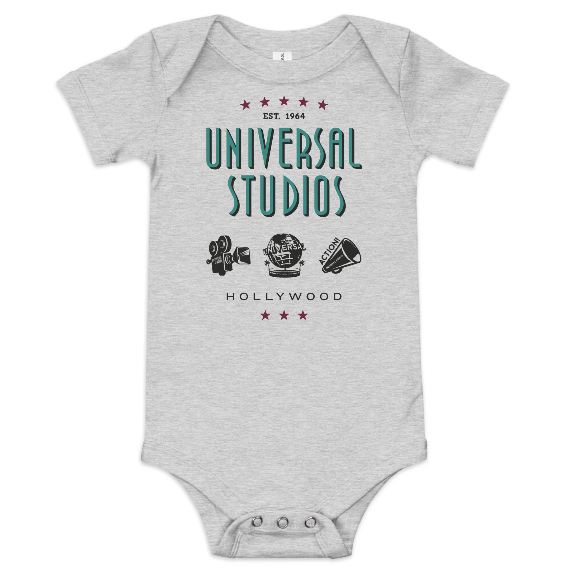 Universal Studios Hollywood Icons Baby Bodysuit