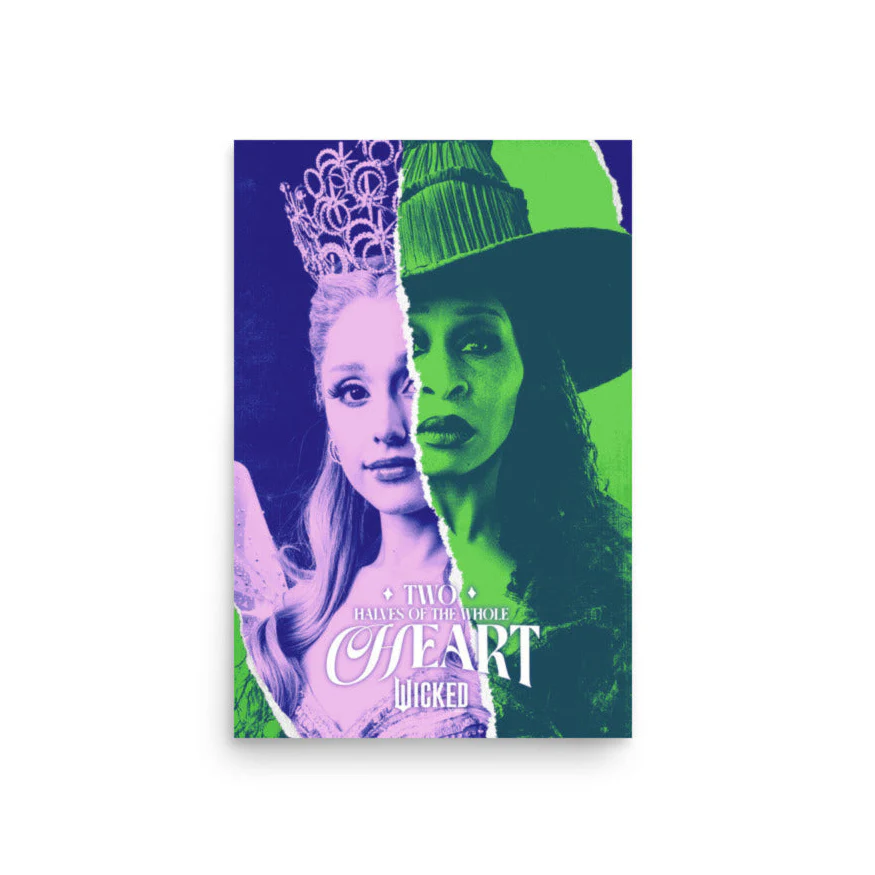 Wicked: For Good Poster "Two Halves"