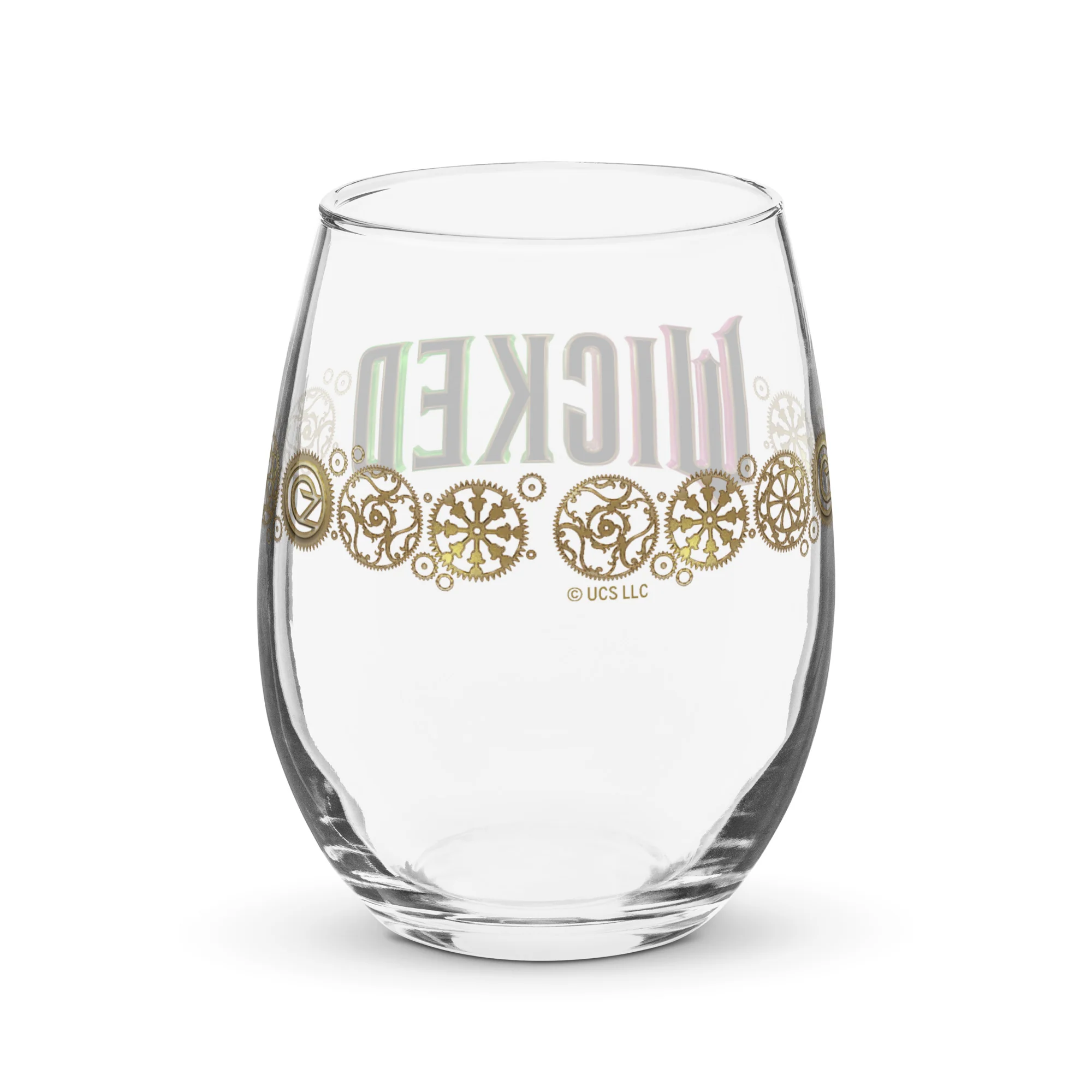 Wicked Logo Stemless Wine Glass