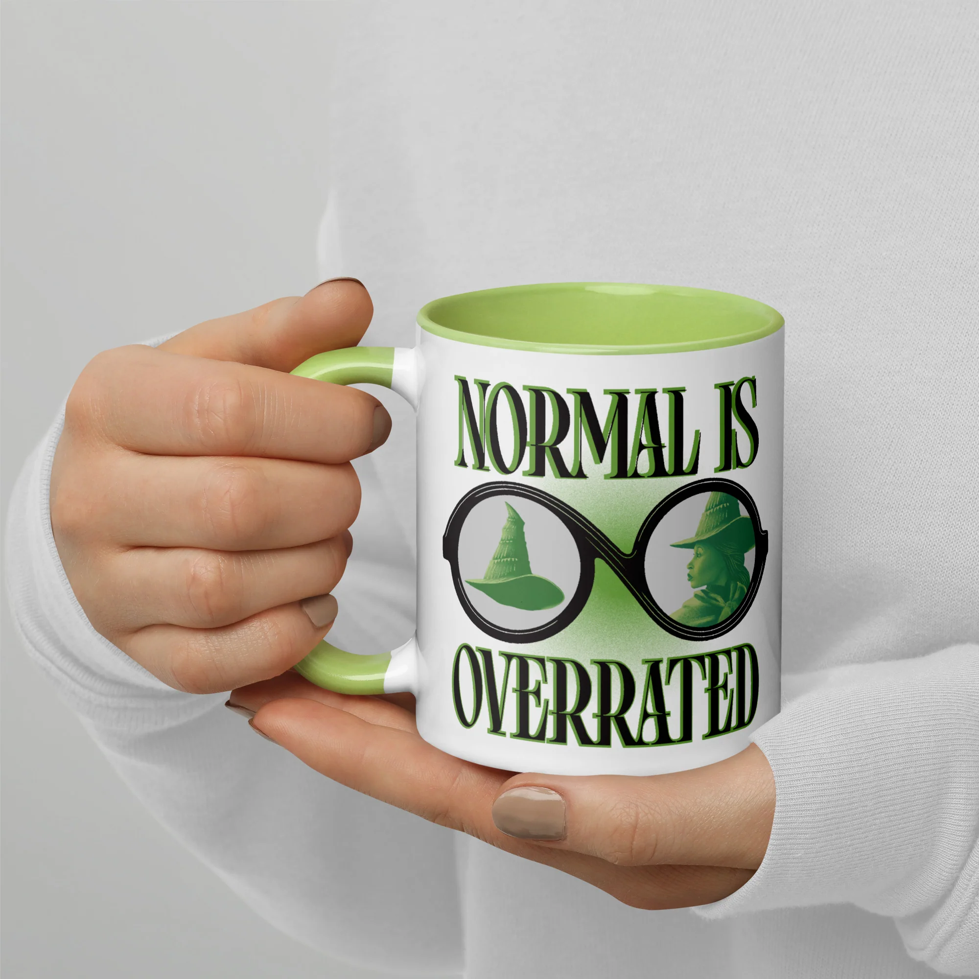 Wicked Normal Is Overrated Two-Tone Mug 4 Wicked Normal Is Overrated Two-Tone Mug