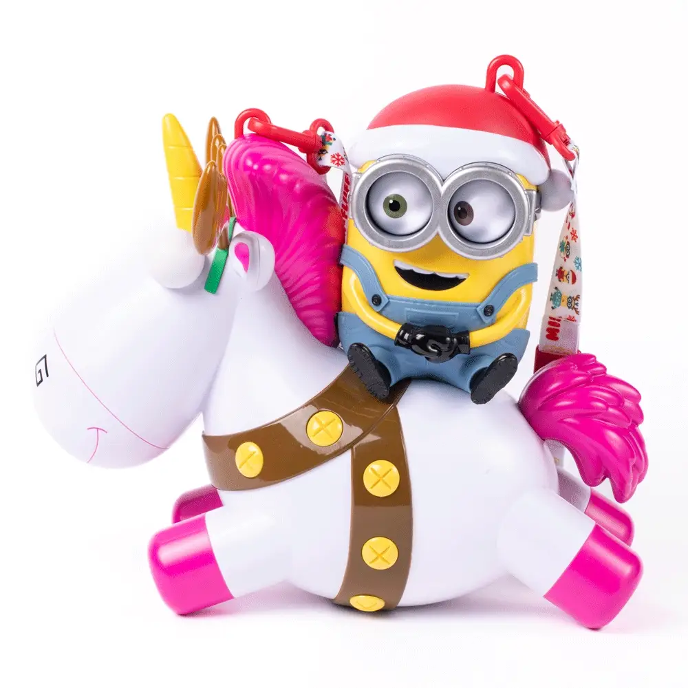 Despicable Me Holiday Popcorn Bucket Featuring Bob & Fluffy