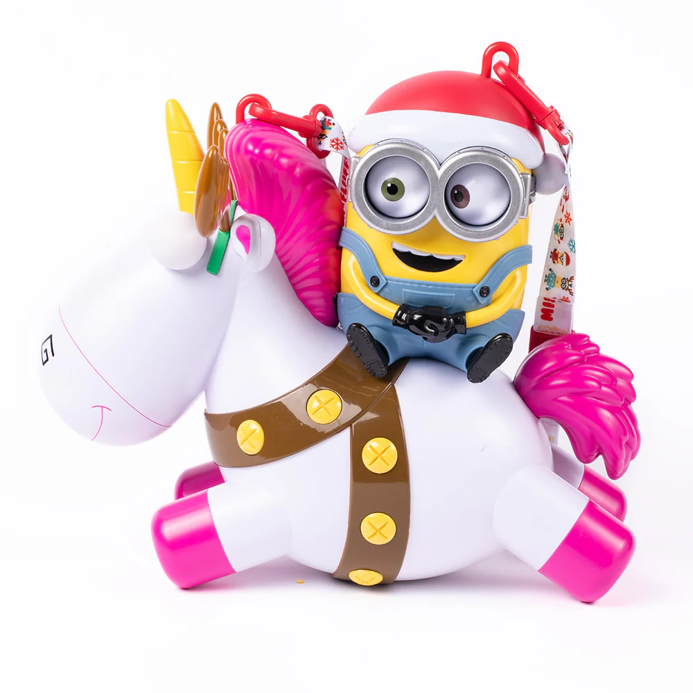 Despicable Me Holiday Popcorn Bucket Featuring Bob & Fluffy