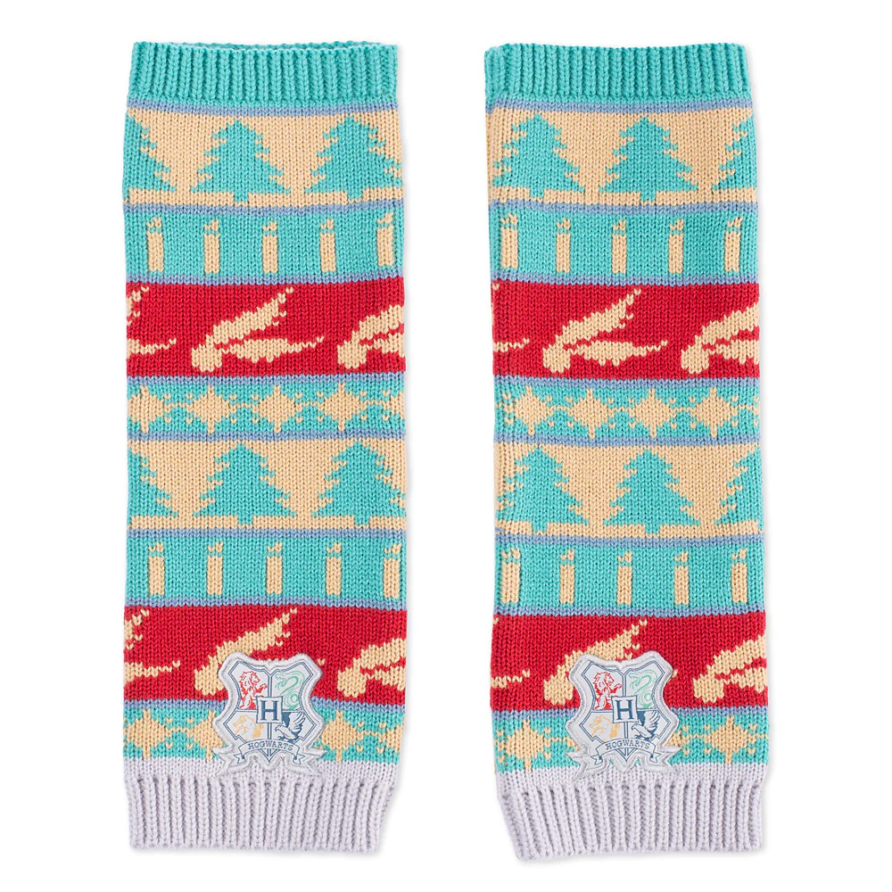 Harry Potter™ Holiday Fingerless Gloves Hogwarts™ Crest