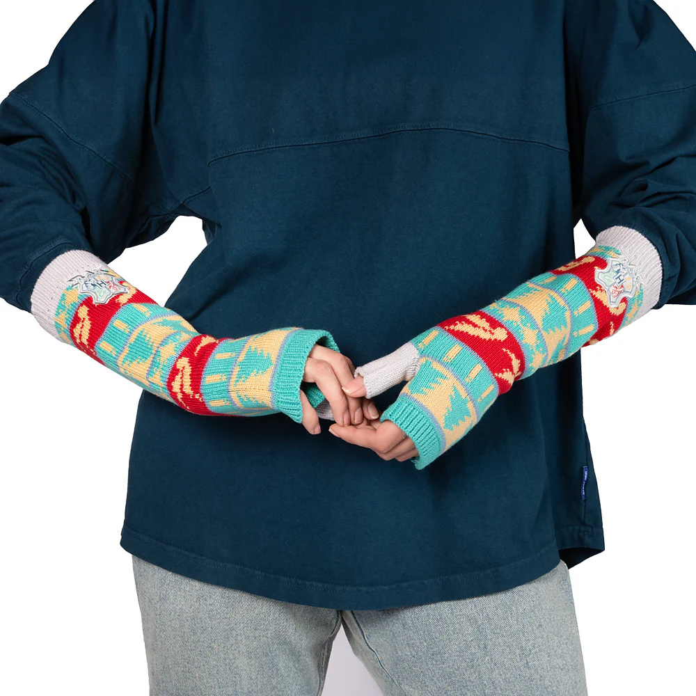 Harry Potter™ Holiday Fingerless Gloves Hogwarts™ Crest