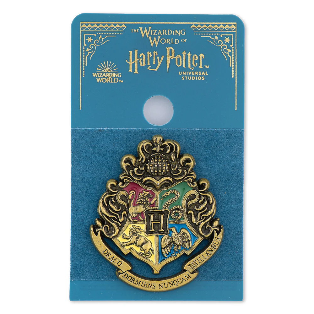 Harry Potter™ Hogwarts™ Crest Bronze Pin