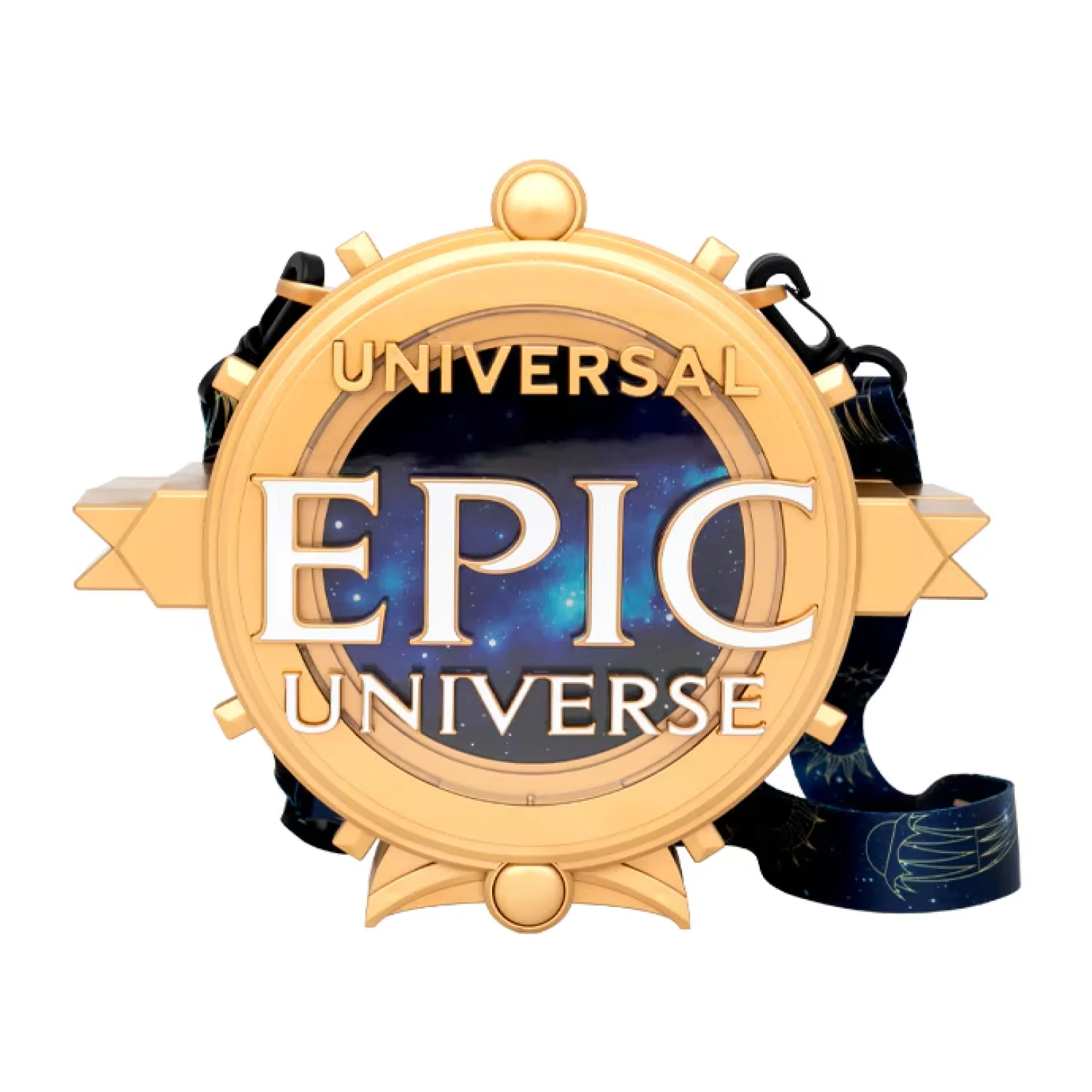 Epic Universe Emblem Light-Up Popcorn Bucket