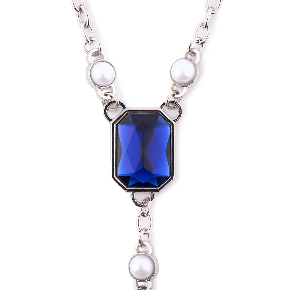 Harry Potter™ Necklace of Ravenclaw™ Crest with Pearl