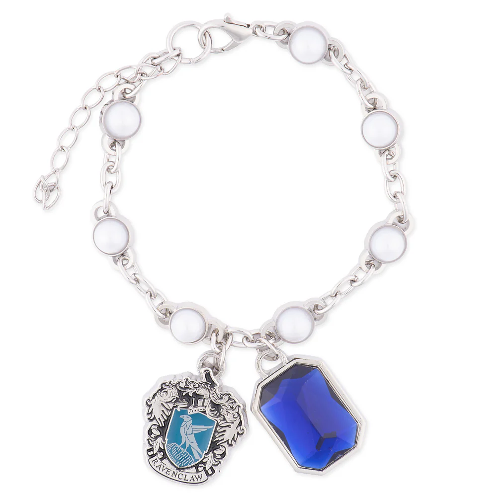 Harry Potter™ Bracelet of Ravenclaw™ Crest with Pearl