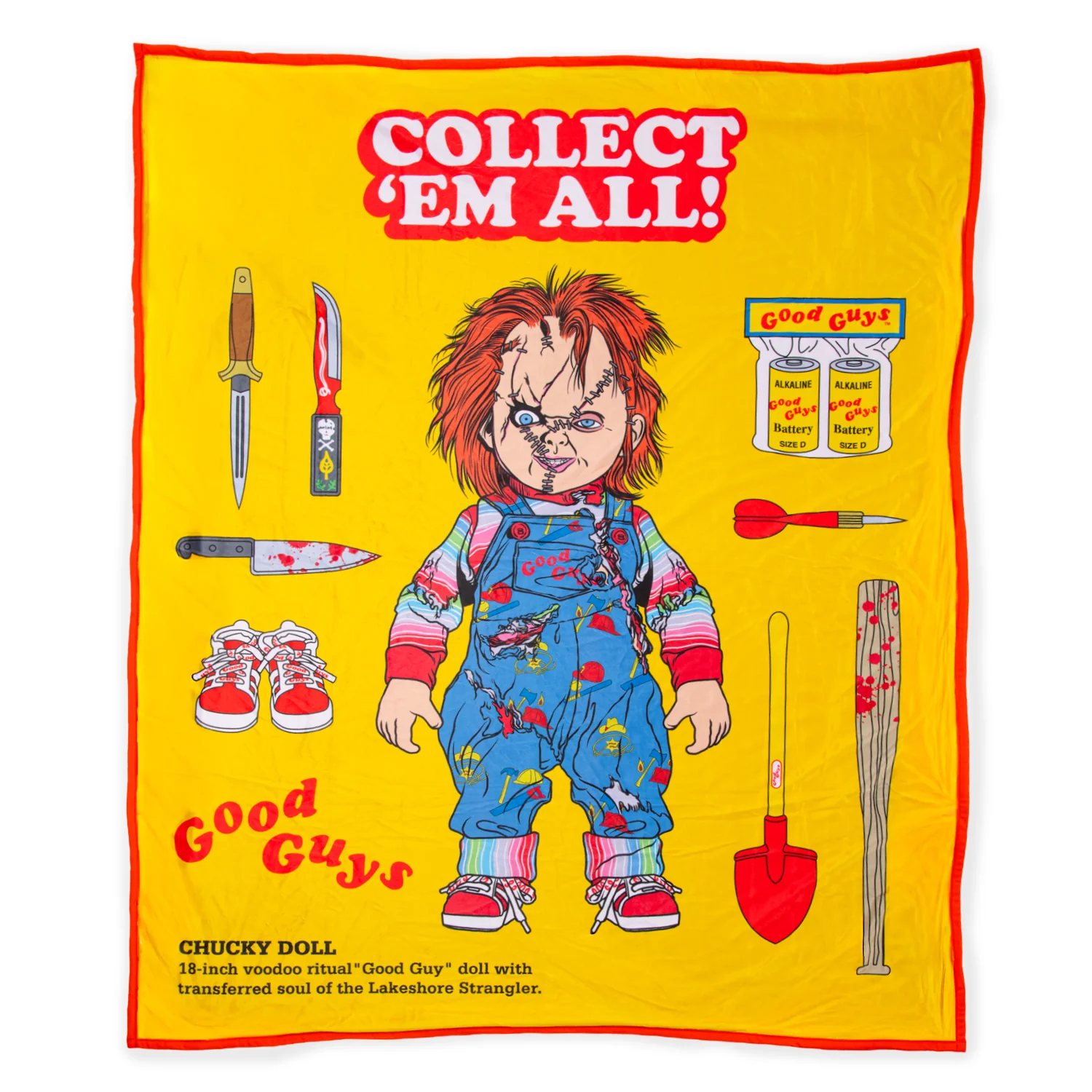 Chucky Blanket in a Bag